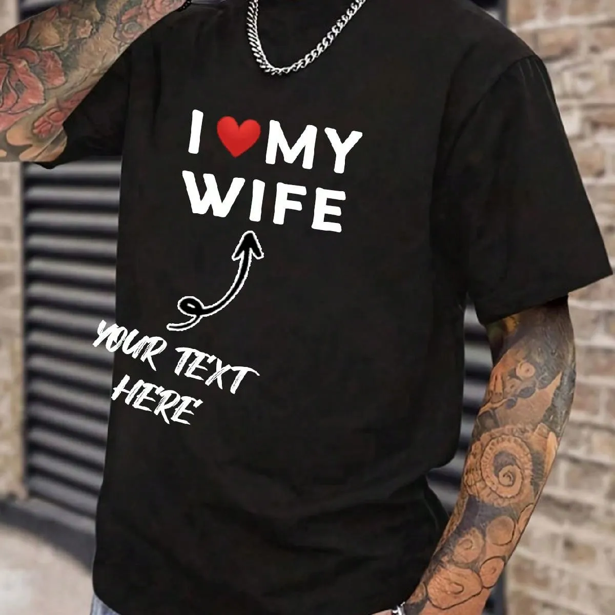 1-Piece Custom Men's Printed Image Digital Printing Short Sleeve Letters Suitable For All Seasons Comfortable Fashion Dynamic Men's Tops