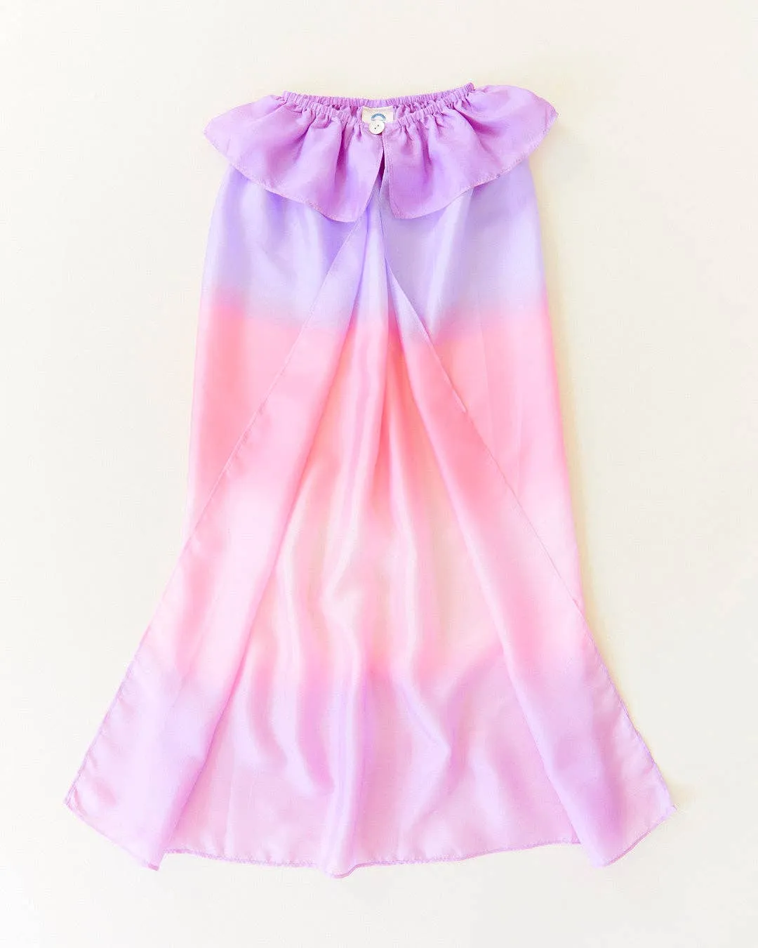 100% Silk Capes for Dress - Rainbow