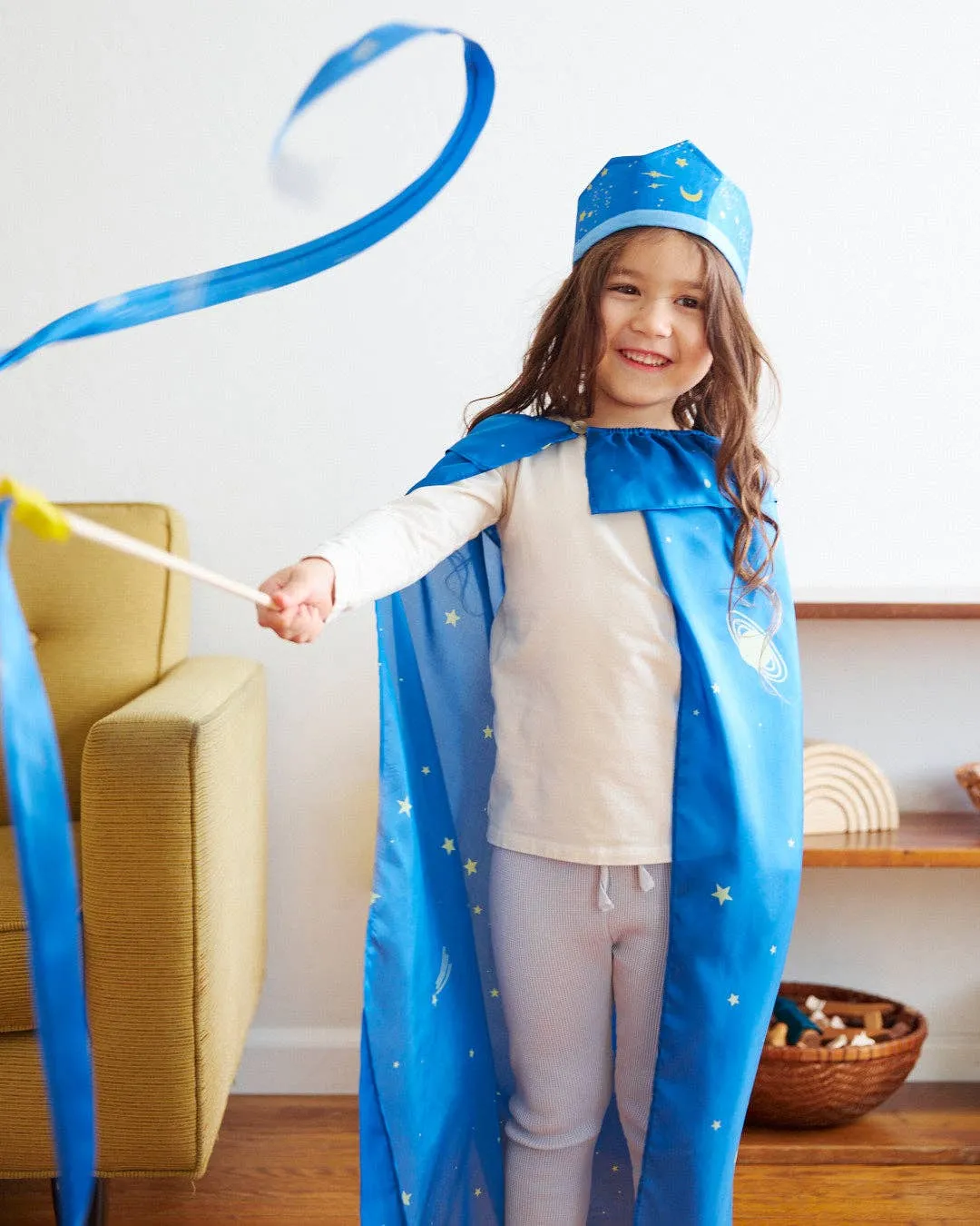 100% Silk Capes for Dress - Rainbow