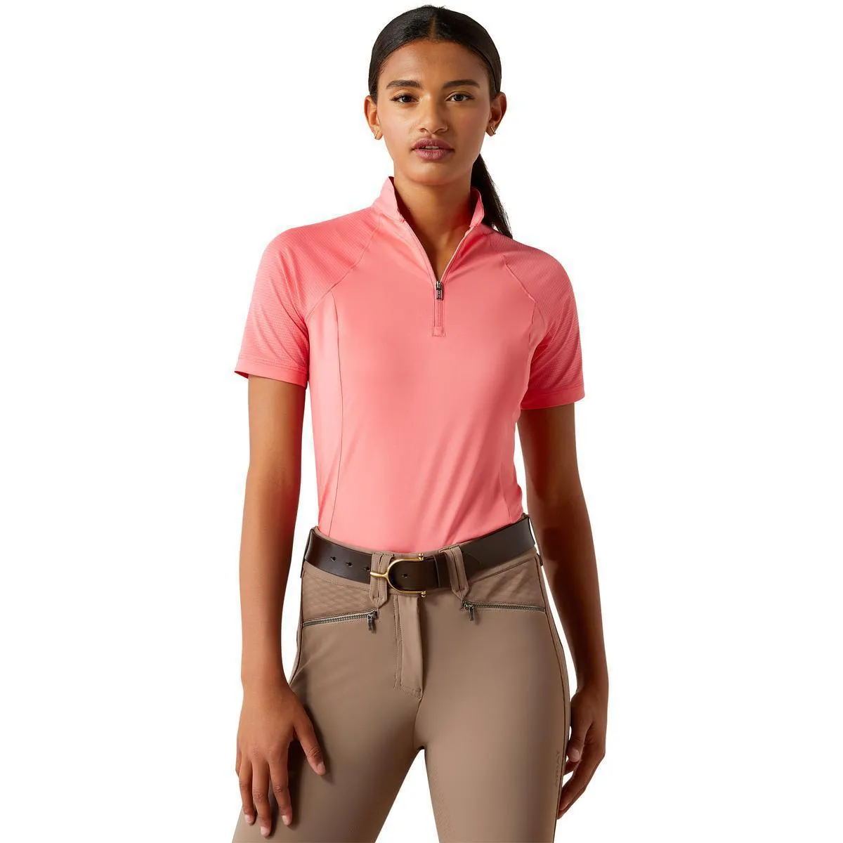 Ariat Women's Soquel 1/4 Zip Short Sleeve Baselayer