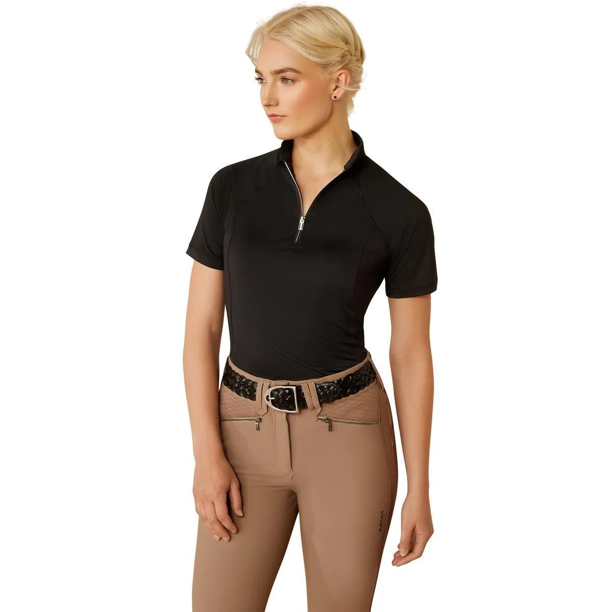 Ariat Women's Soquel 1/4 Zip Short Sleeve Baselayer