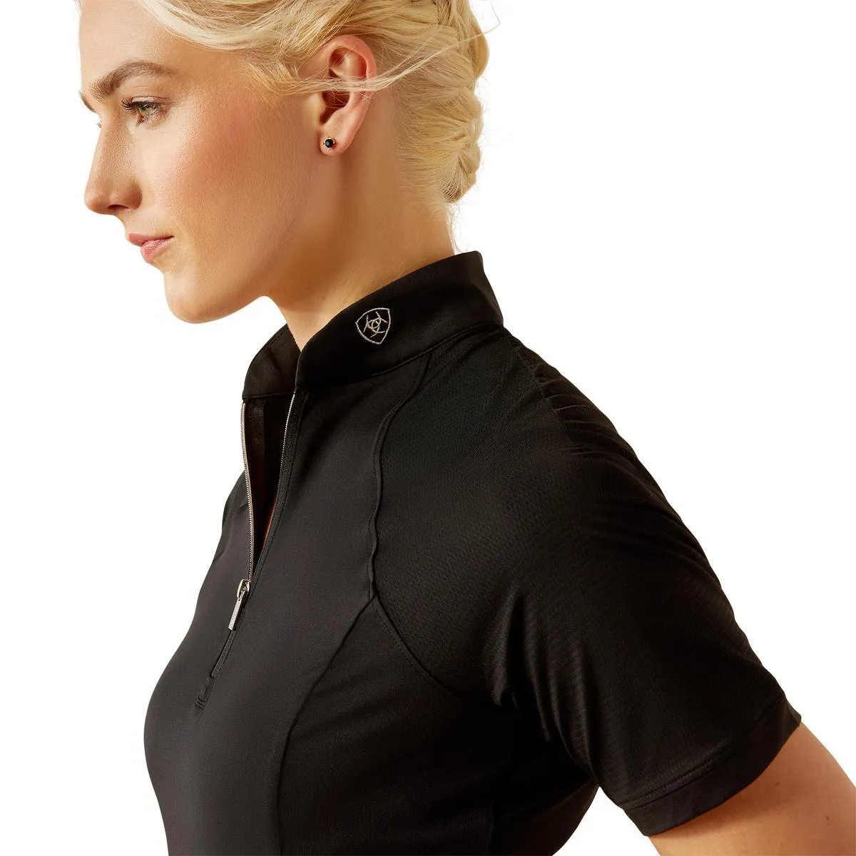 Ariat Women's Soquel 1/4 Zip Short Sleeve Baselayer