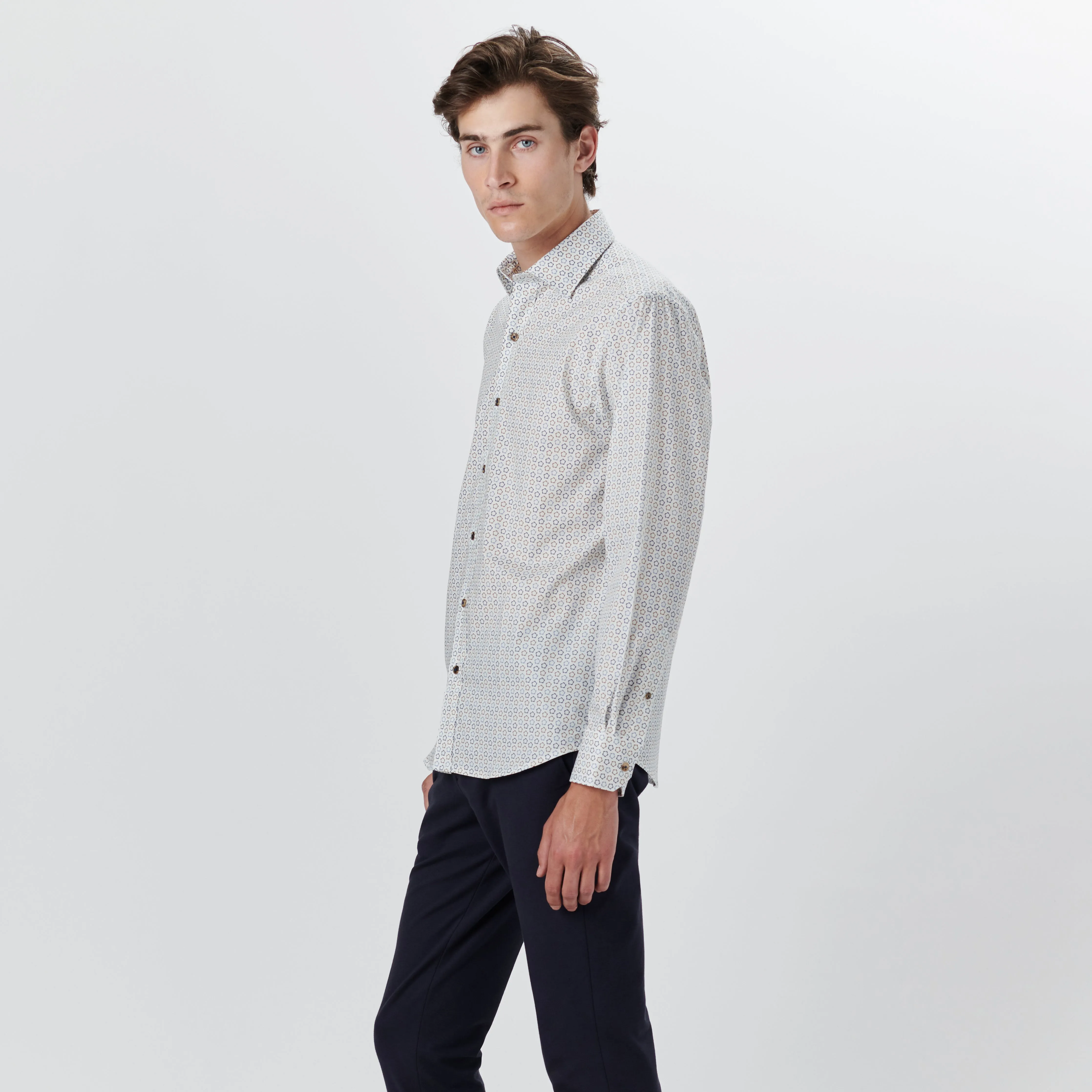AXEL Abstract Print Shirt