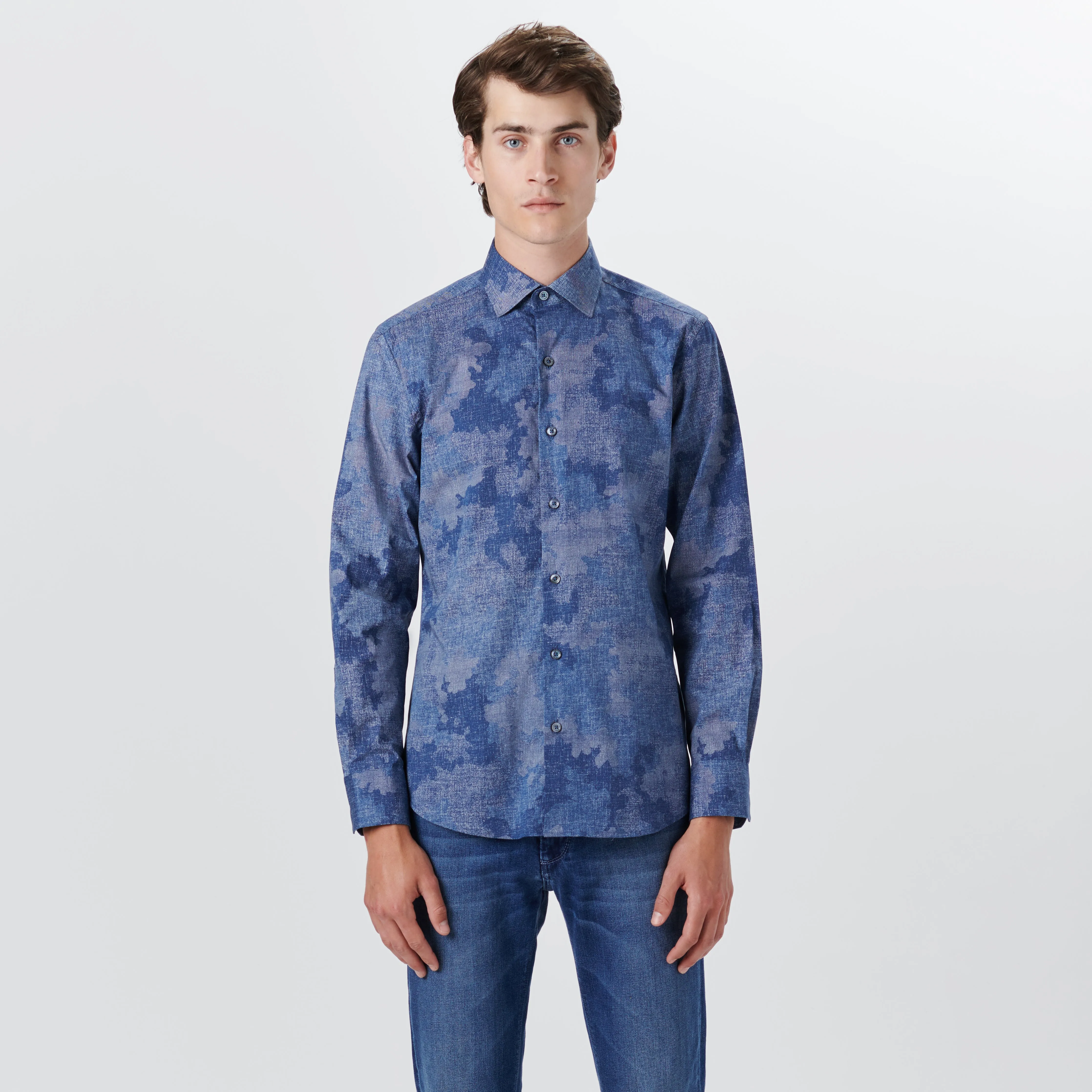 AXEL Camouflage Print Shirt