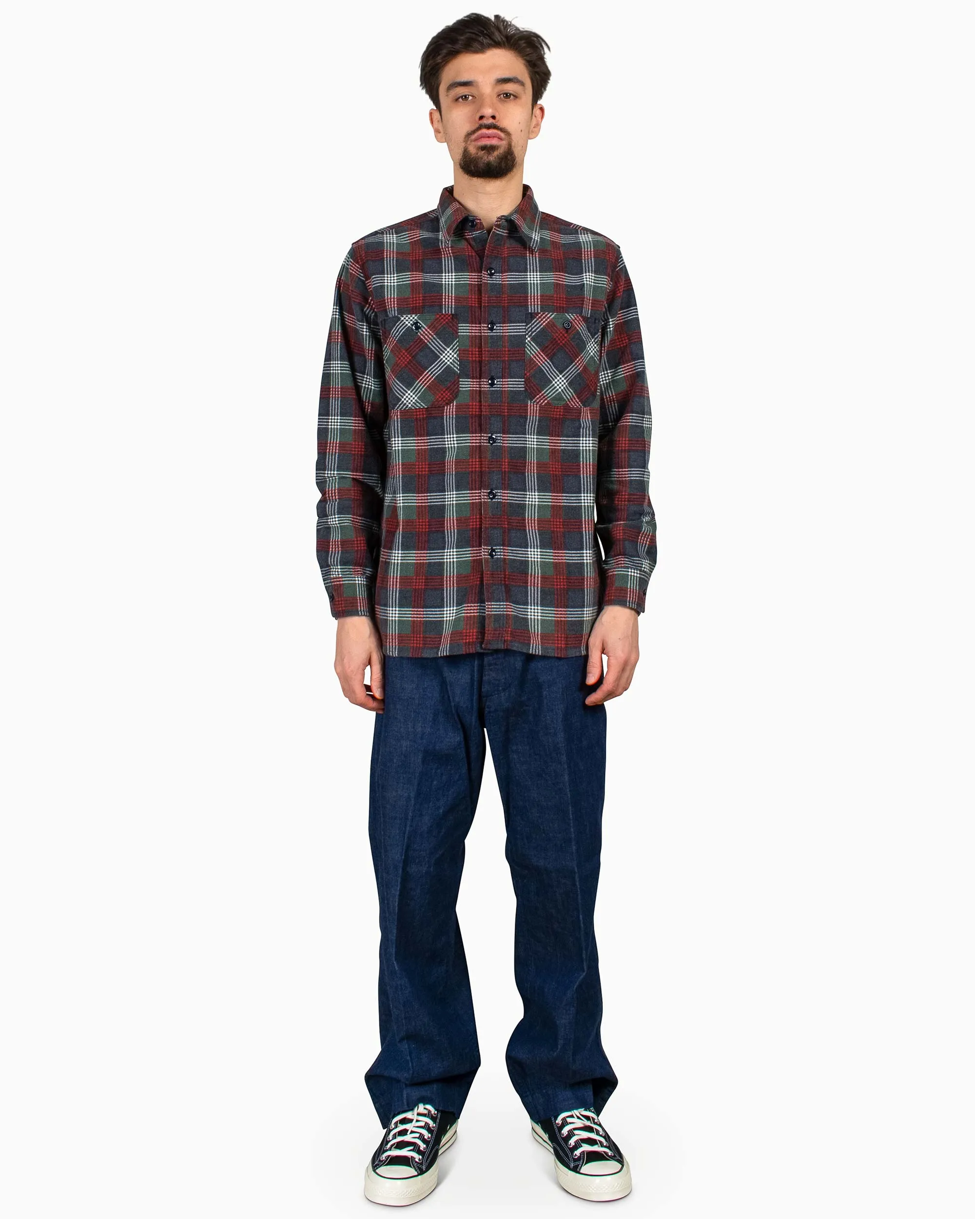 Beams Plus MIL Trousers Denim Indigo