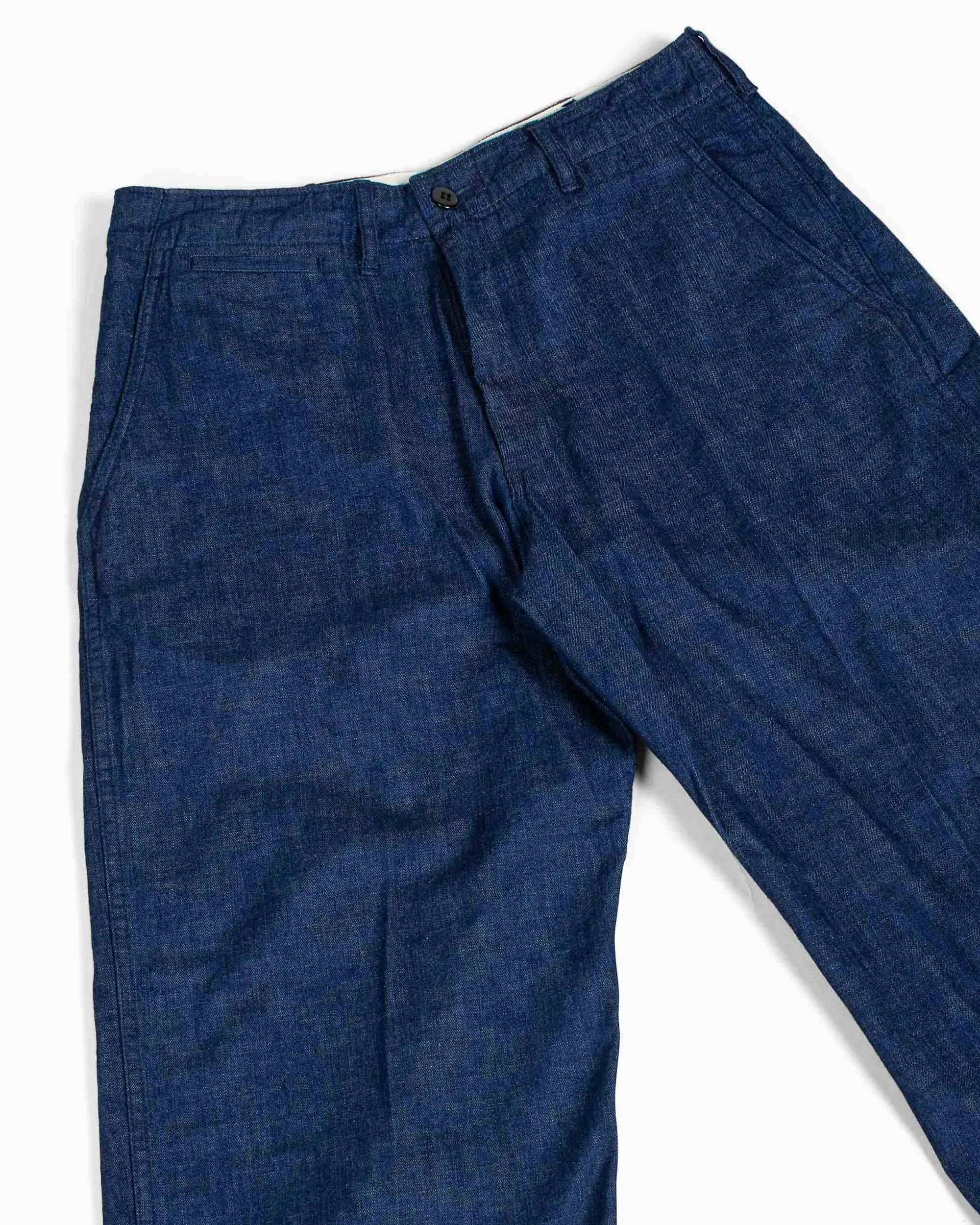 Beams Plus MIL Trousers Denim Indigo