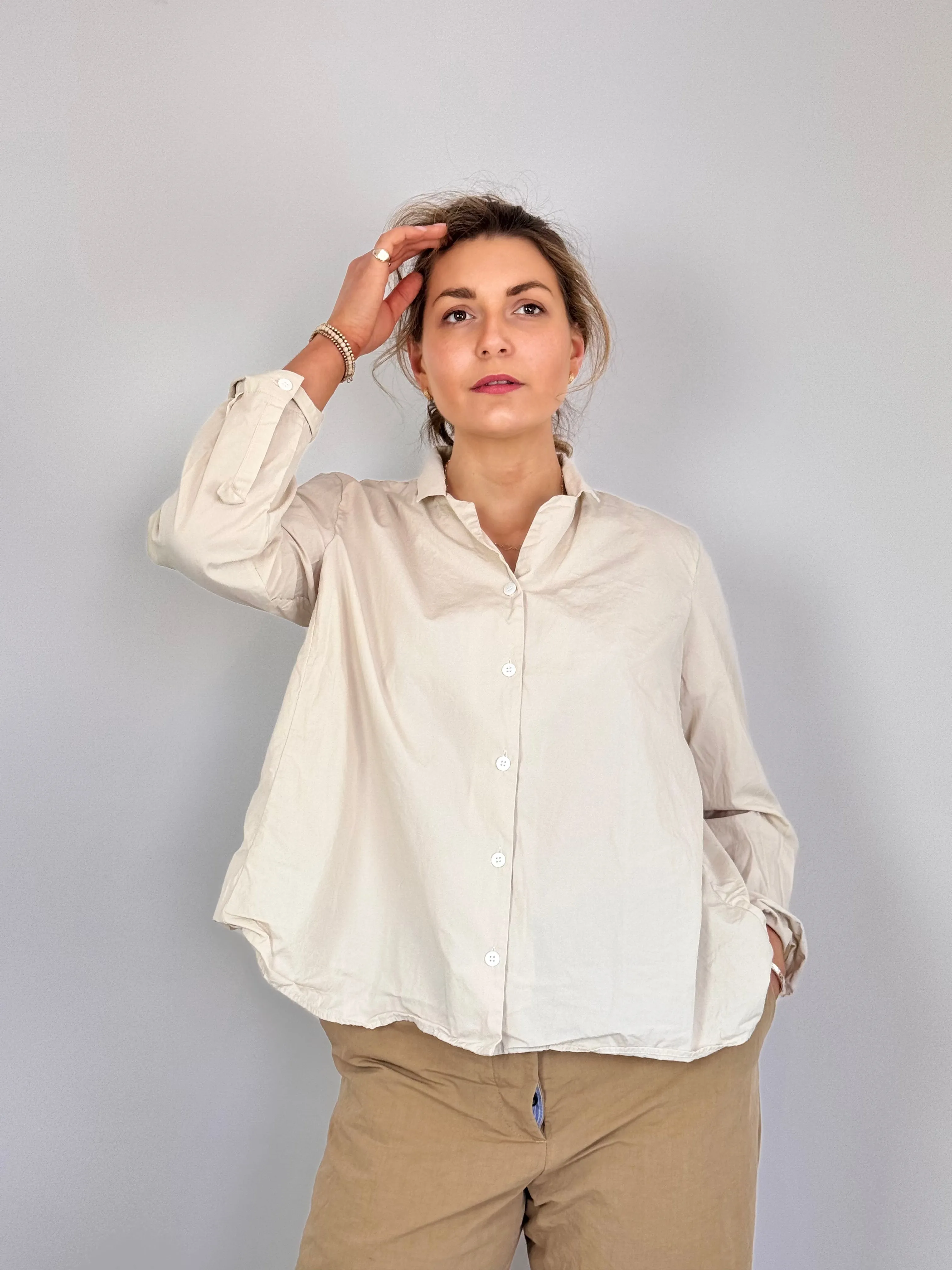 Bergfabel Jenny Shirt Cream