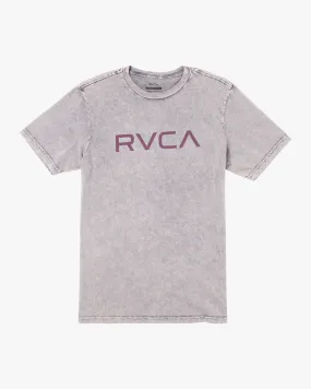 Big RVCA Tie-Dyed Tee - Brown Shock Wash