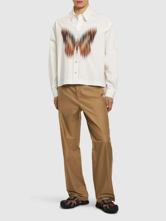 Bluemarble   Grosgrain tape suit pants 