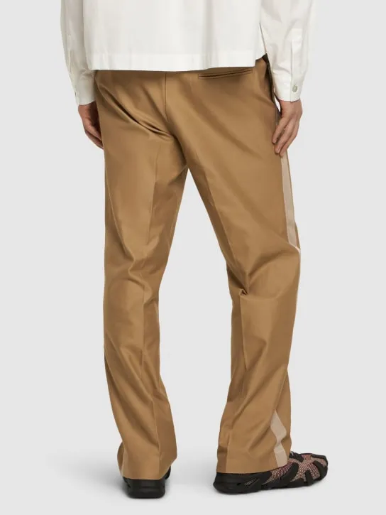 Bluemarble   Grosgrain tape suit pants 