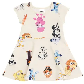 Bluey French Terry Skater Dress