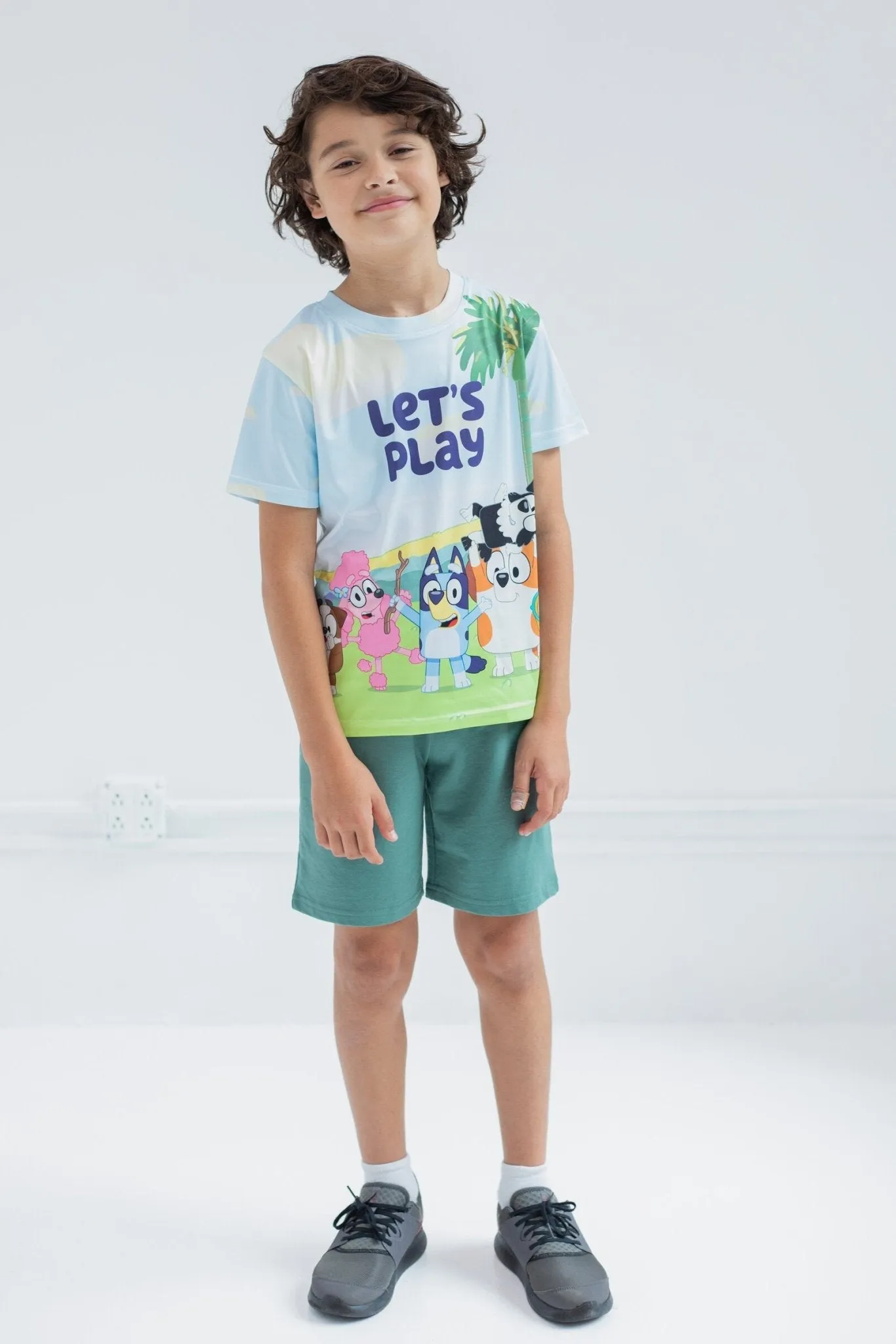 Bluey T-Shirt and Shorts Outfit Set
