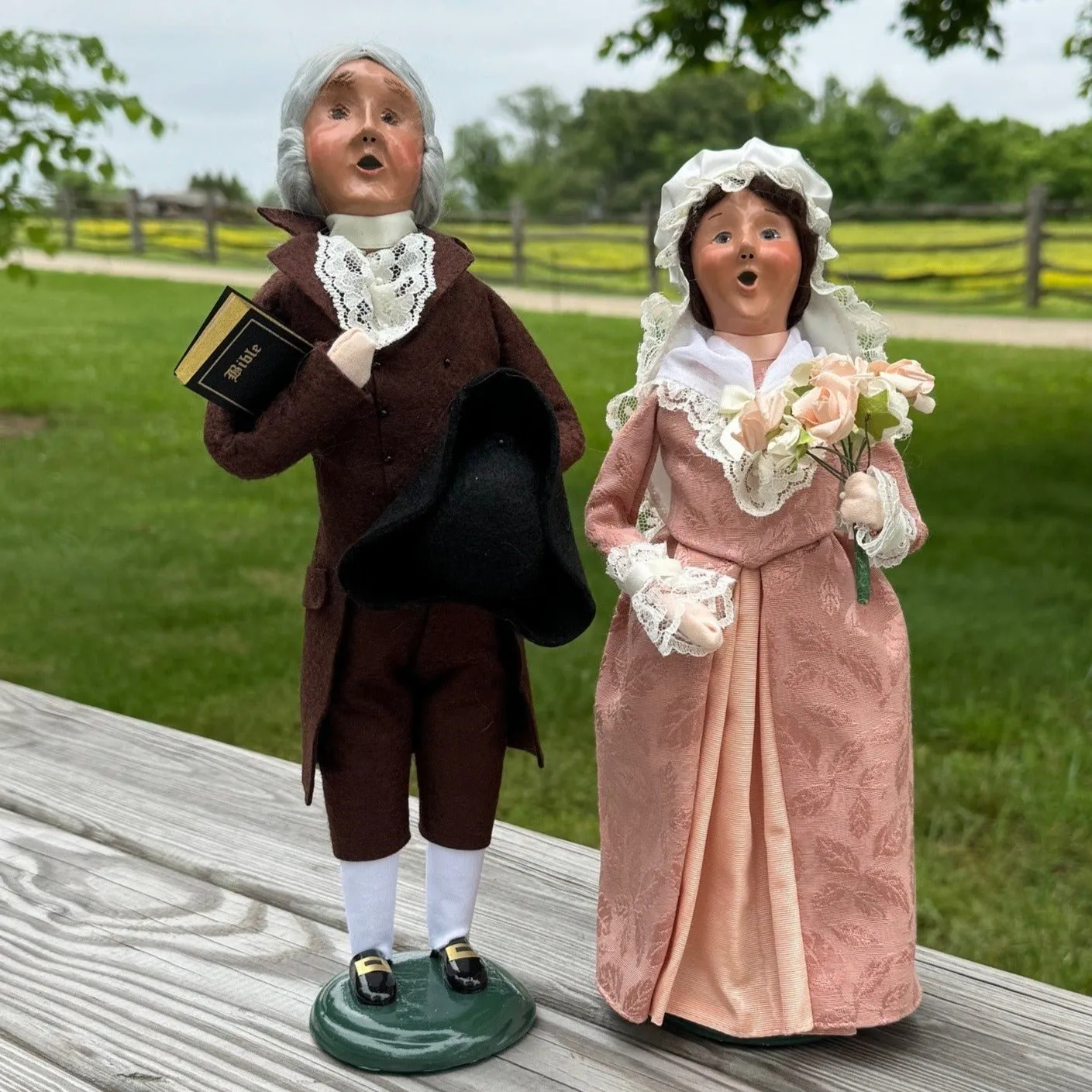 Byers Choice George Washington Inaugural Caroler- NEW