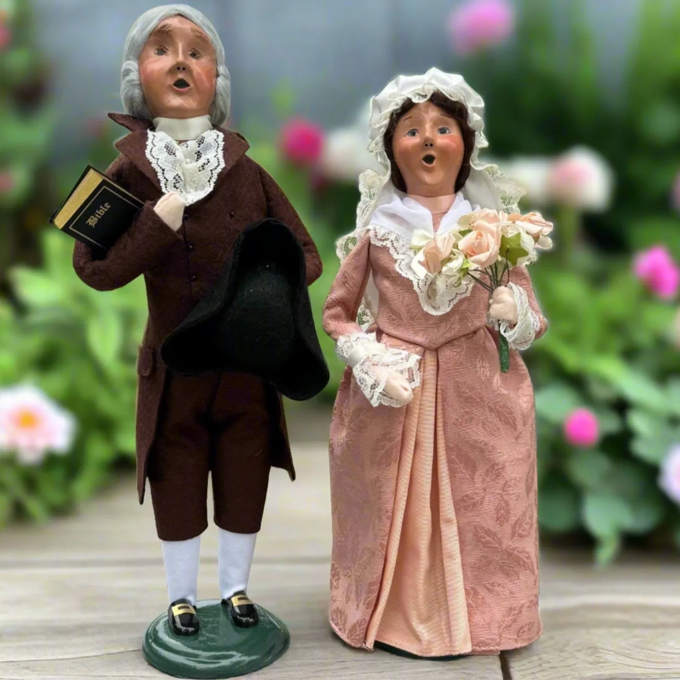 Byers Choice George Washington Inaugural Caroler- NEW