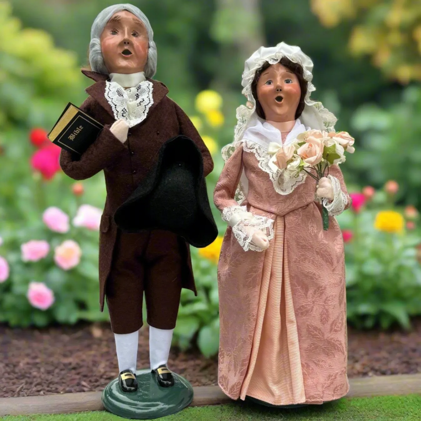Byers Choice George Washington Inaugural Caroler- NEW