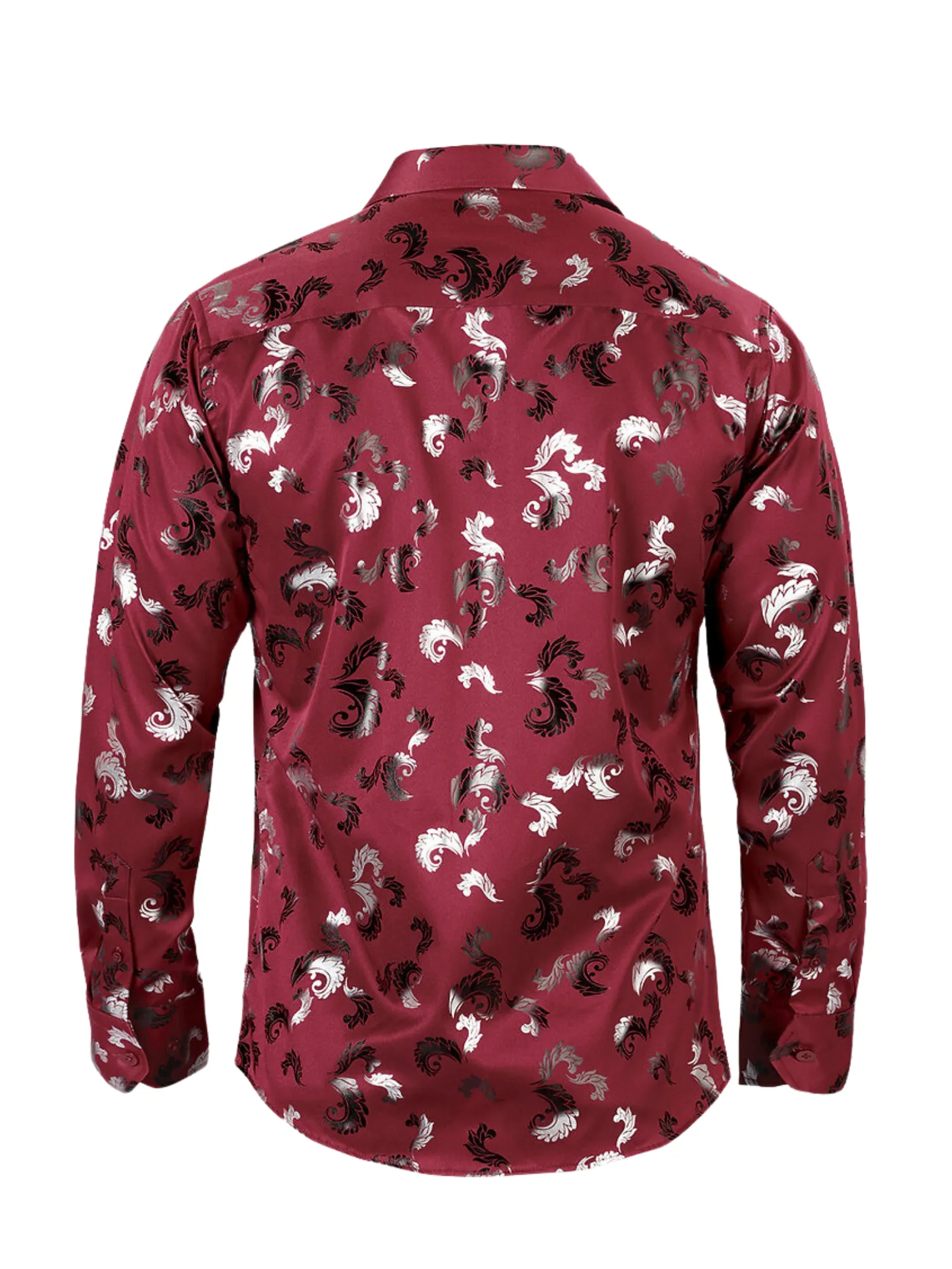 Camisa Casual Manga Larga Estampada para Hombre 'Montero' - ID: 0806
