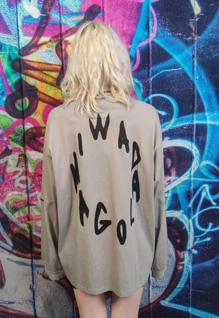 Club kids long top 90s 80s drag & rave stars y2k t-shirt