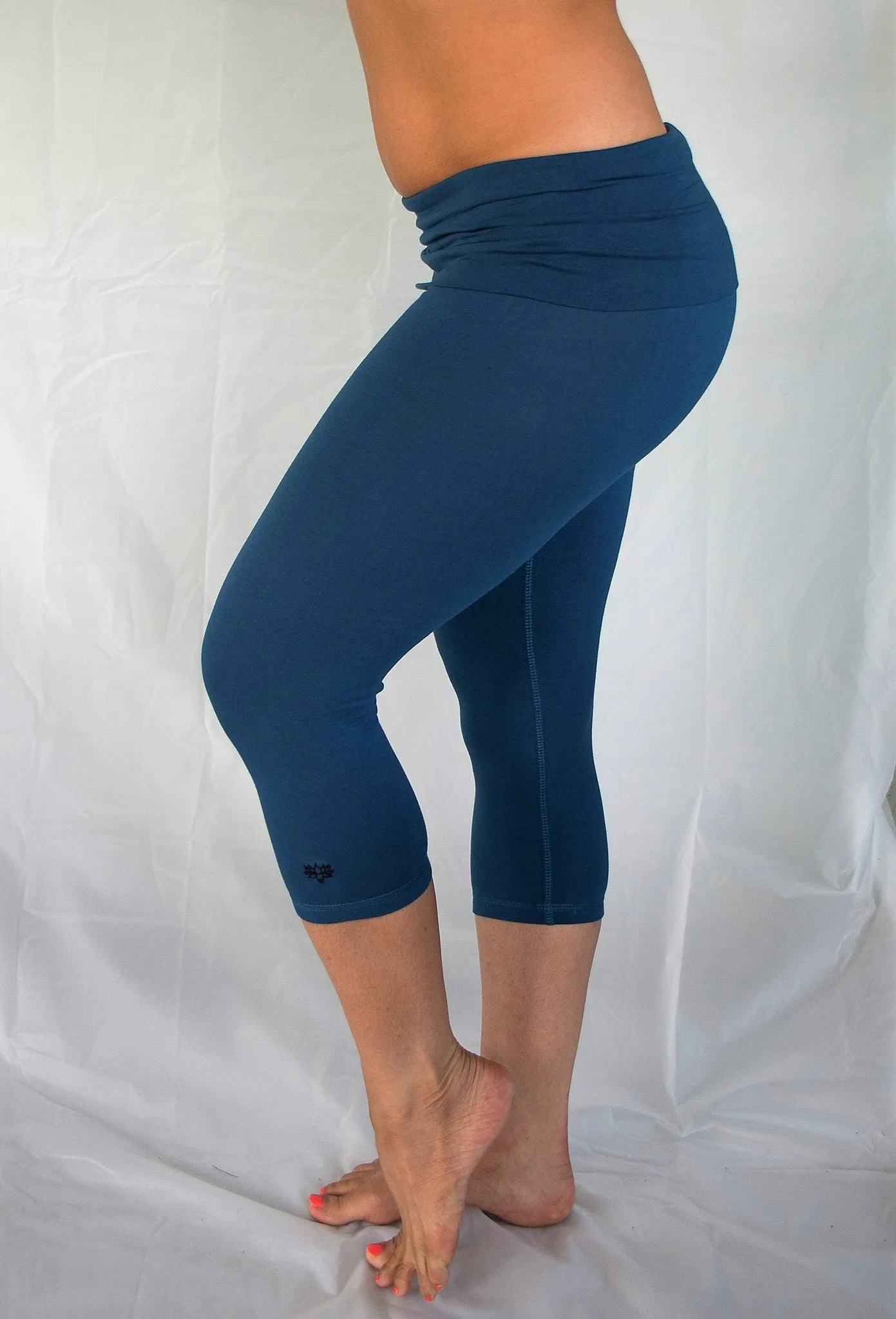 Cobalt 3/4 Length Yoga Pants