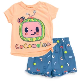 CoComelon Cocomelon JJ T-Shirt and Shorts Outfit Set