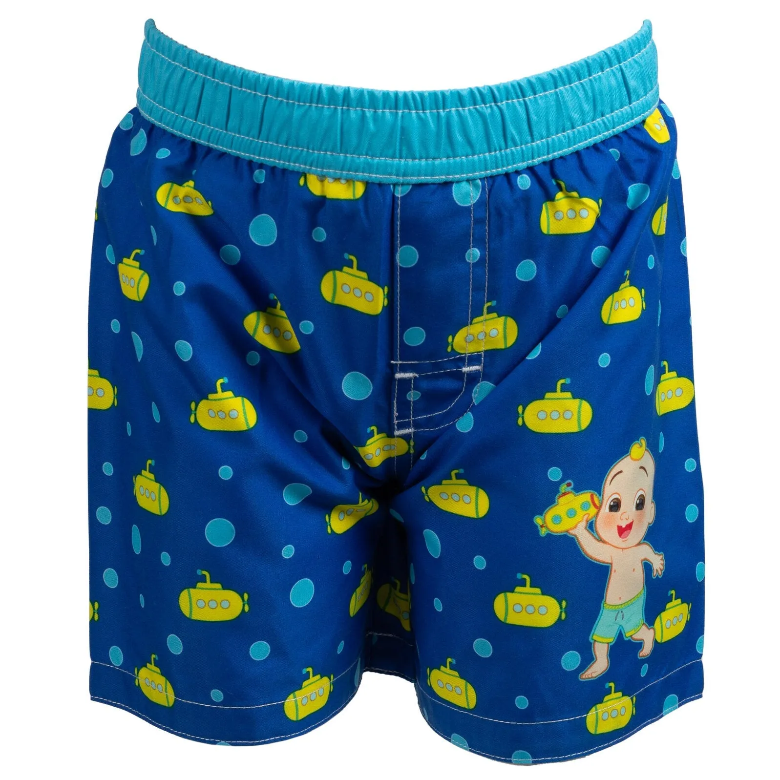 CoComelon JJ Rash Guard and Swim Trunks Outfit Set