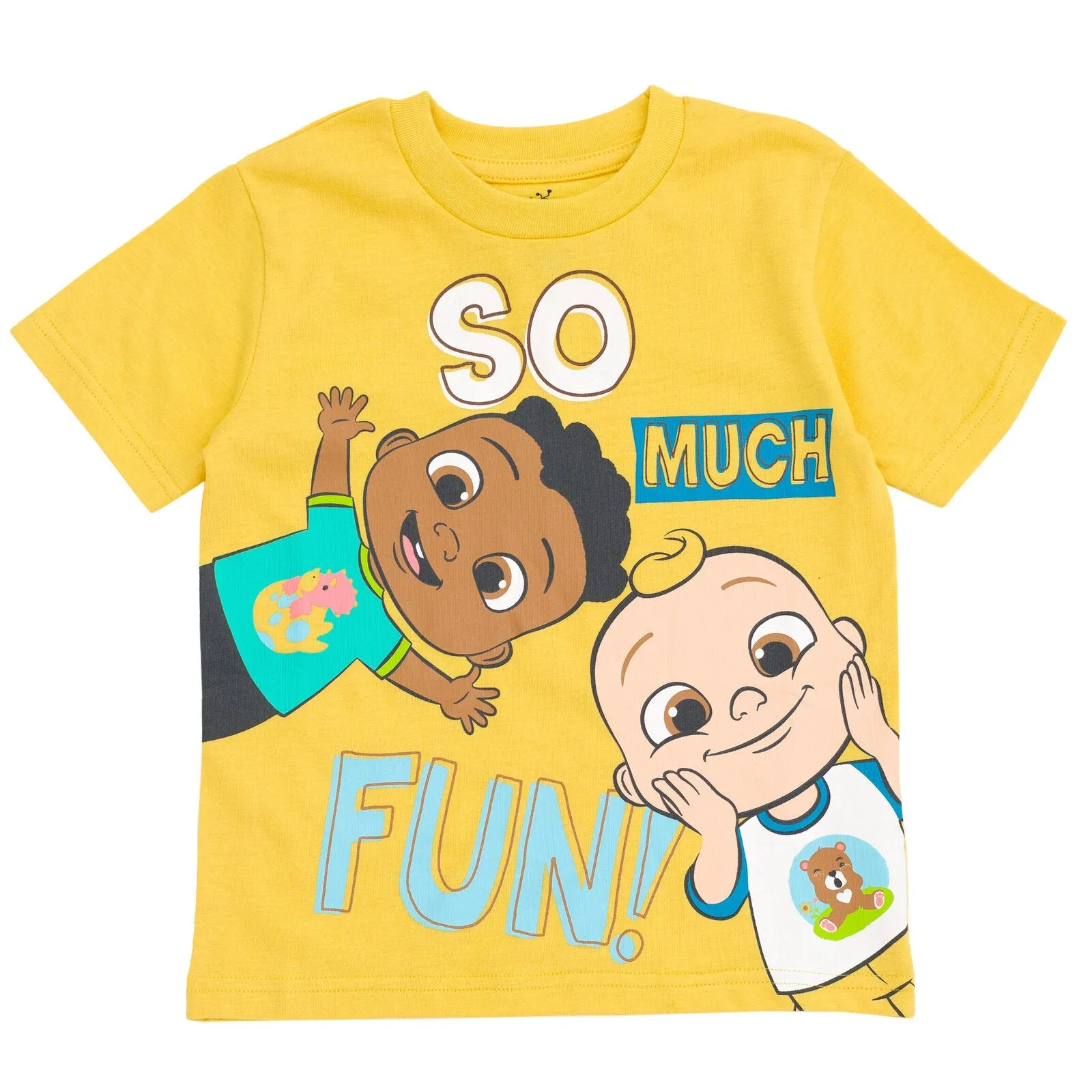 CoComelon T-Shirt and Athletic Mesh Shorts Outfit Set