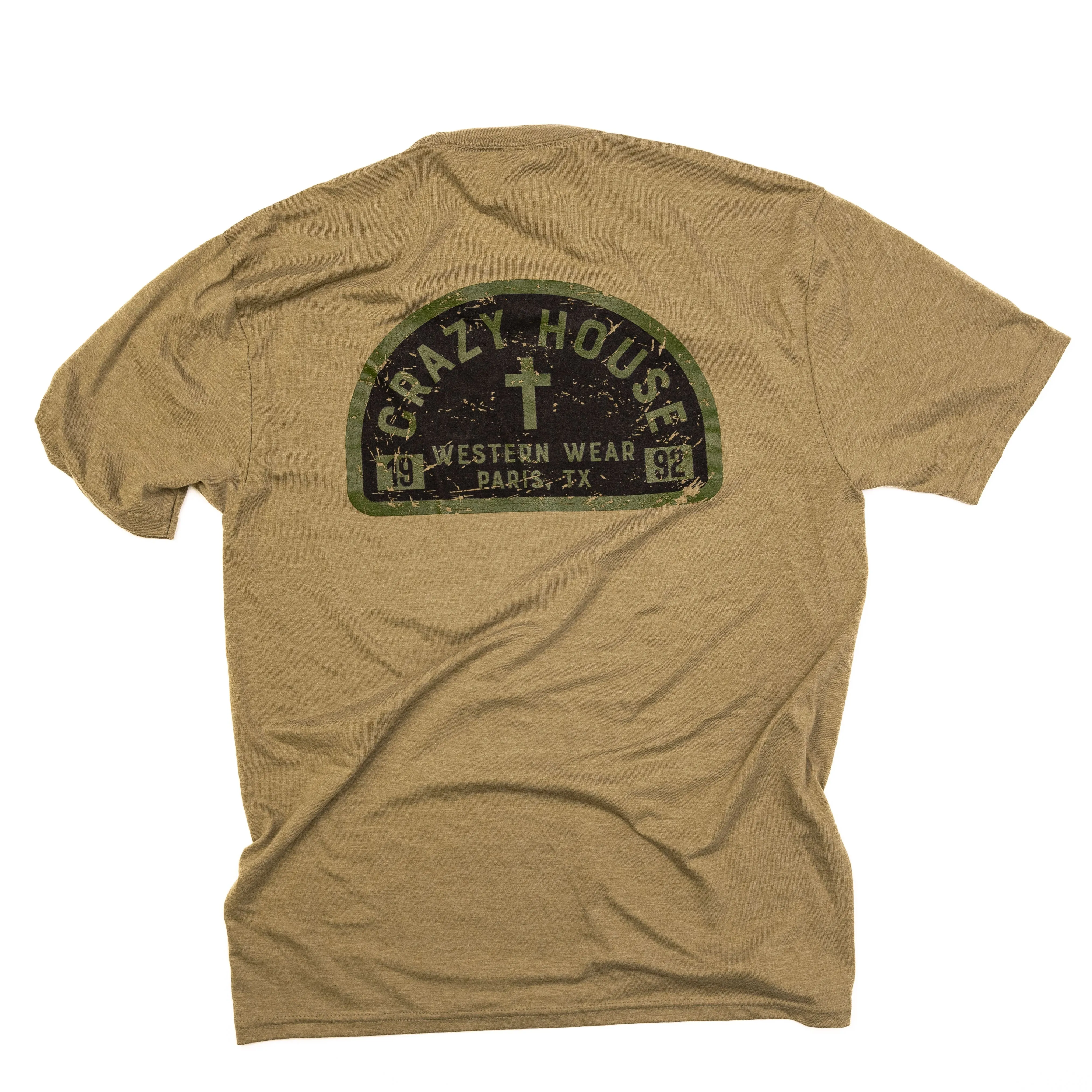 Crazy House Specialty T-shirt With Cross