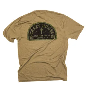 Crazy House Specialty T-shirt With Cross