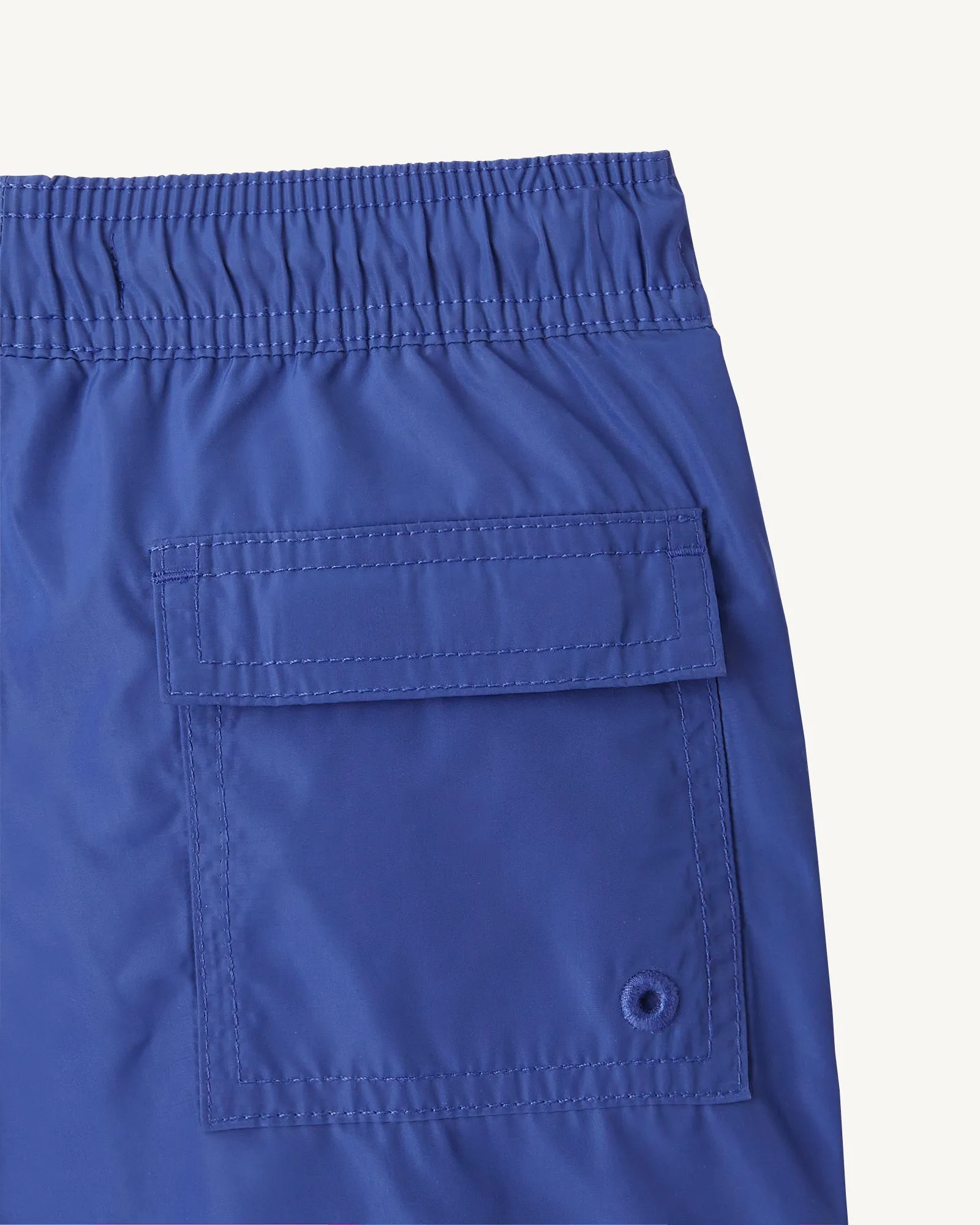 Dark denim Cassis children's swim shorts