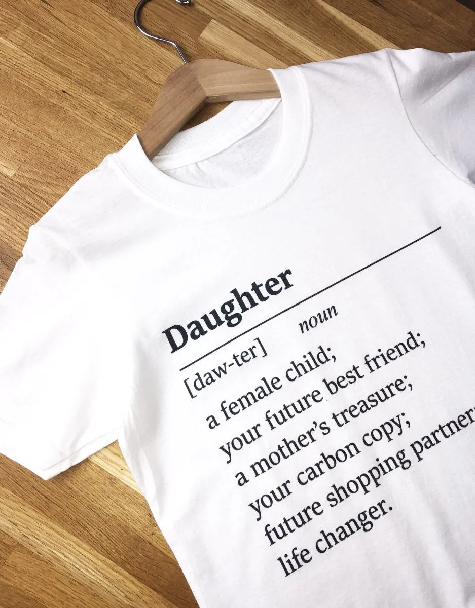 Daughter Noun- Baby T-Shirt / Kids T-Shirt