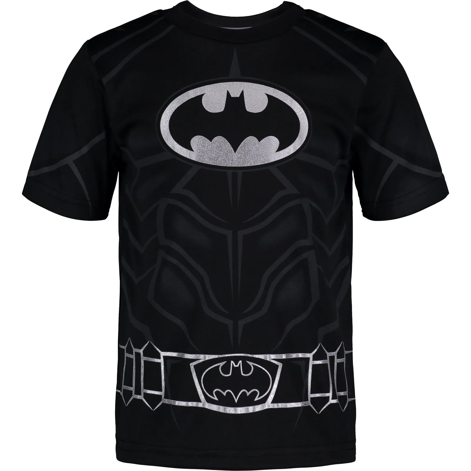 DC Comics Justice League Batman T-Shirt and Mesh Shorts Outfit Set