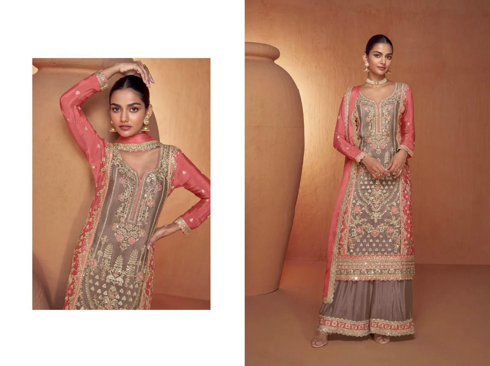 Designer Wedding Wear Latest Anarkali Style Salwar Suit