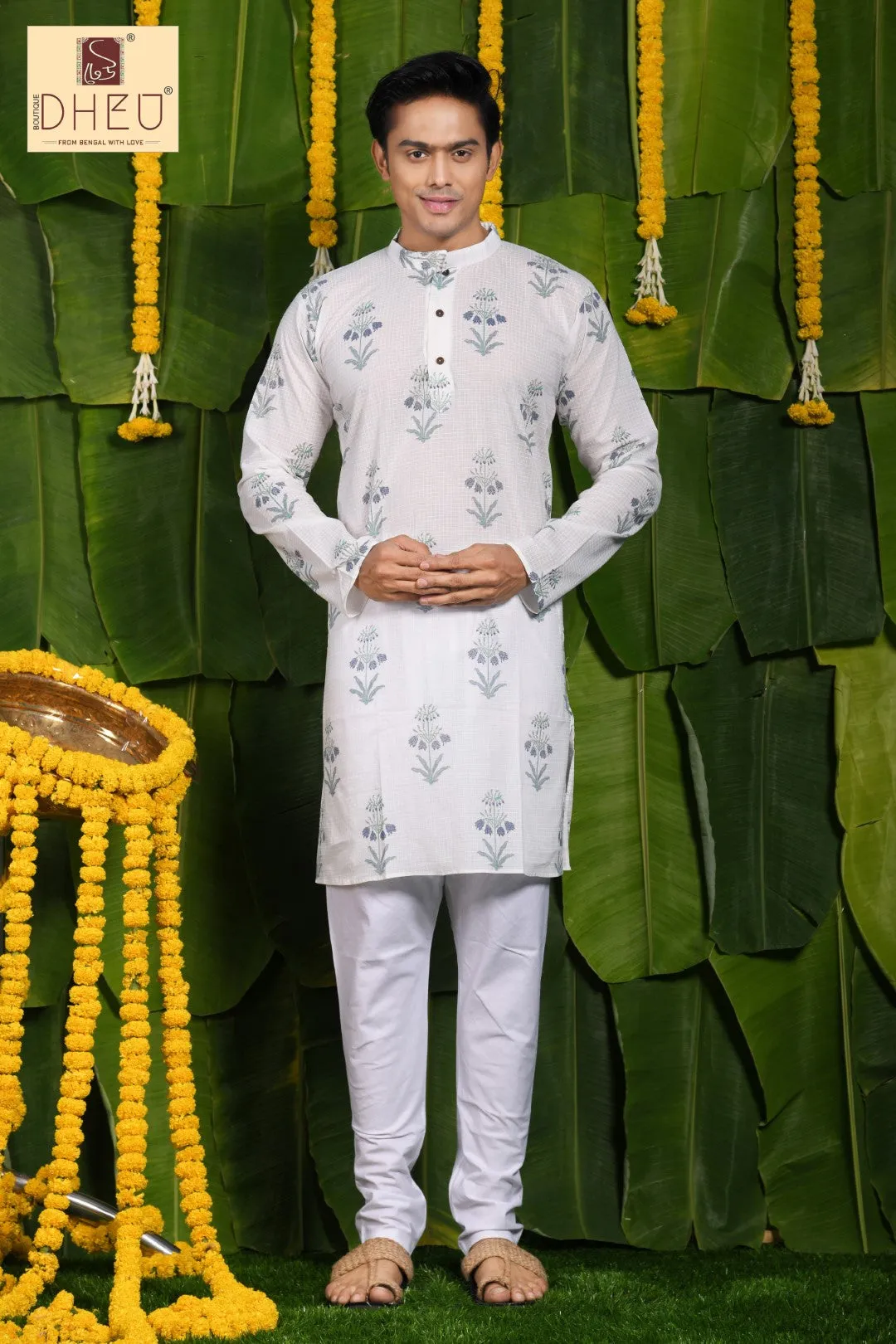 Dheu Designer Kurta - Jacket Set