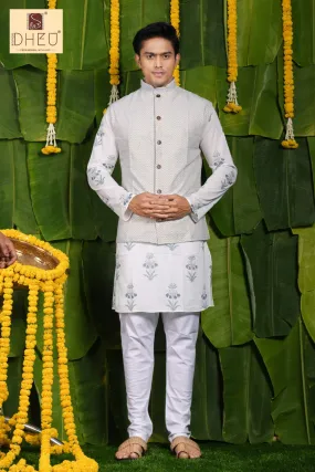 Dheu Designer Kurta - Jacket Set