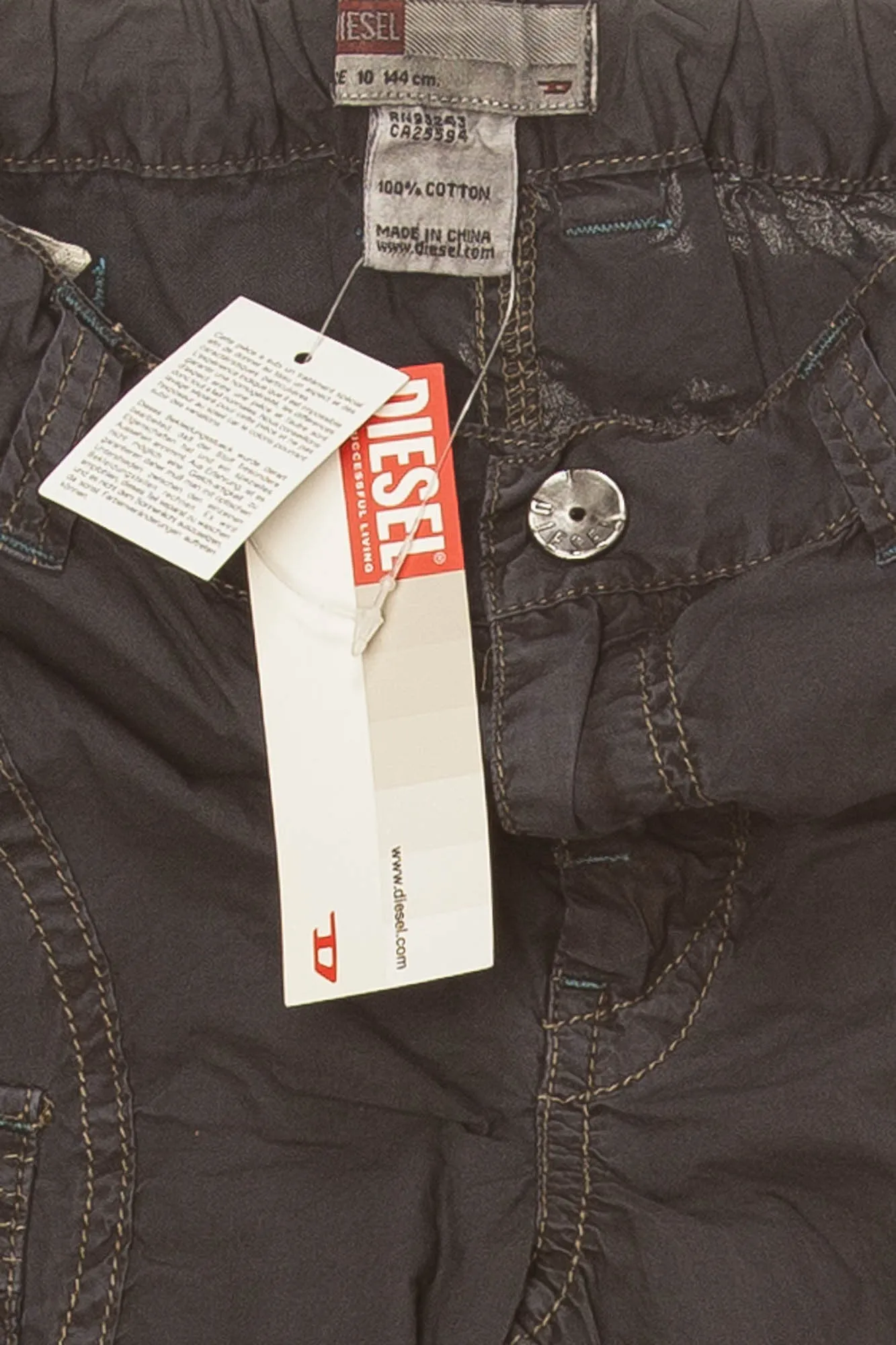Diesel - Dark Blue Pants - 10