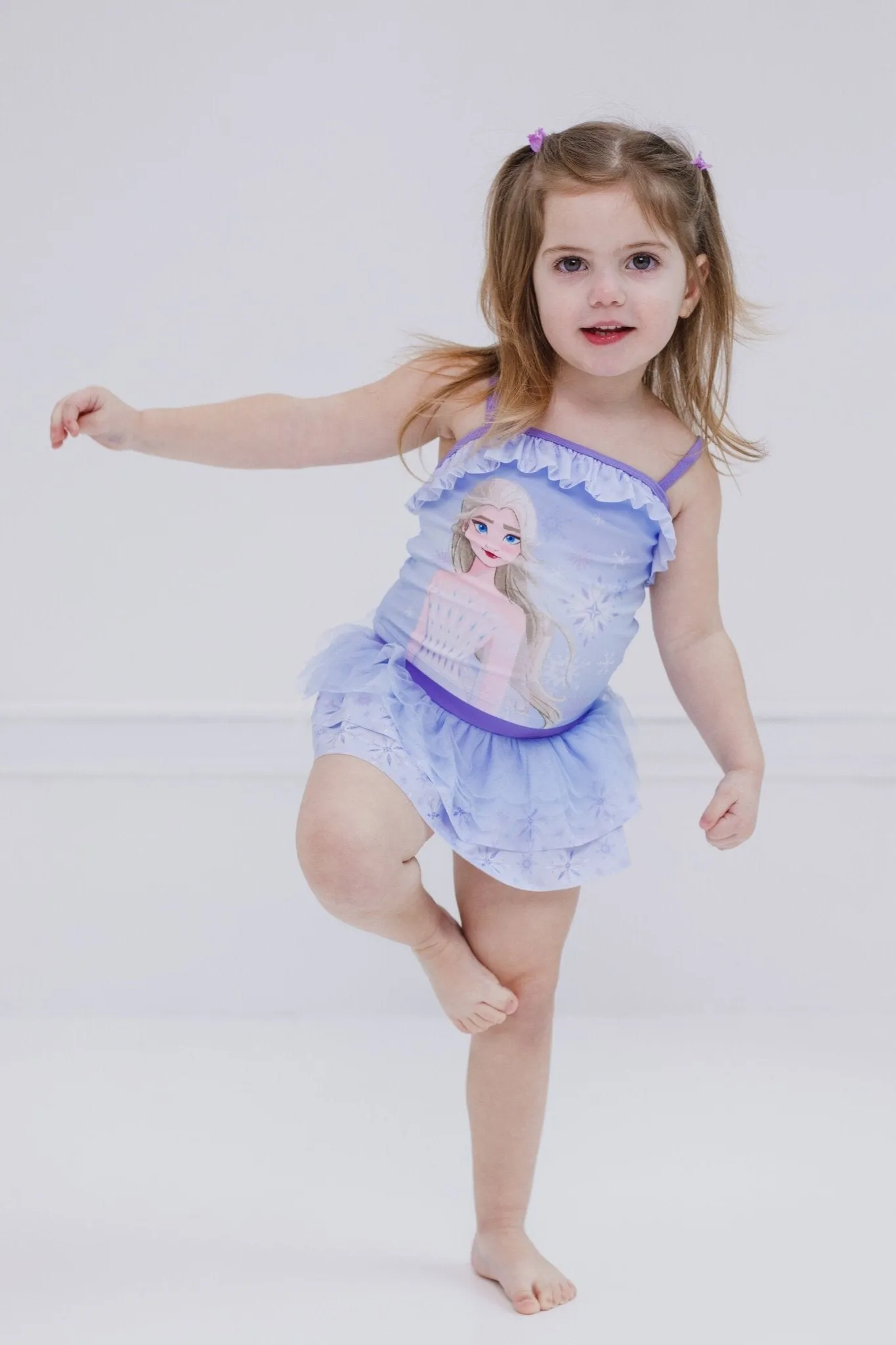 Disney Frozen Queen Elsa UPF 50  Tankini Top Bikini Bottom Swim Set