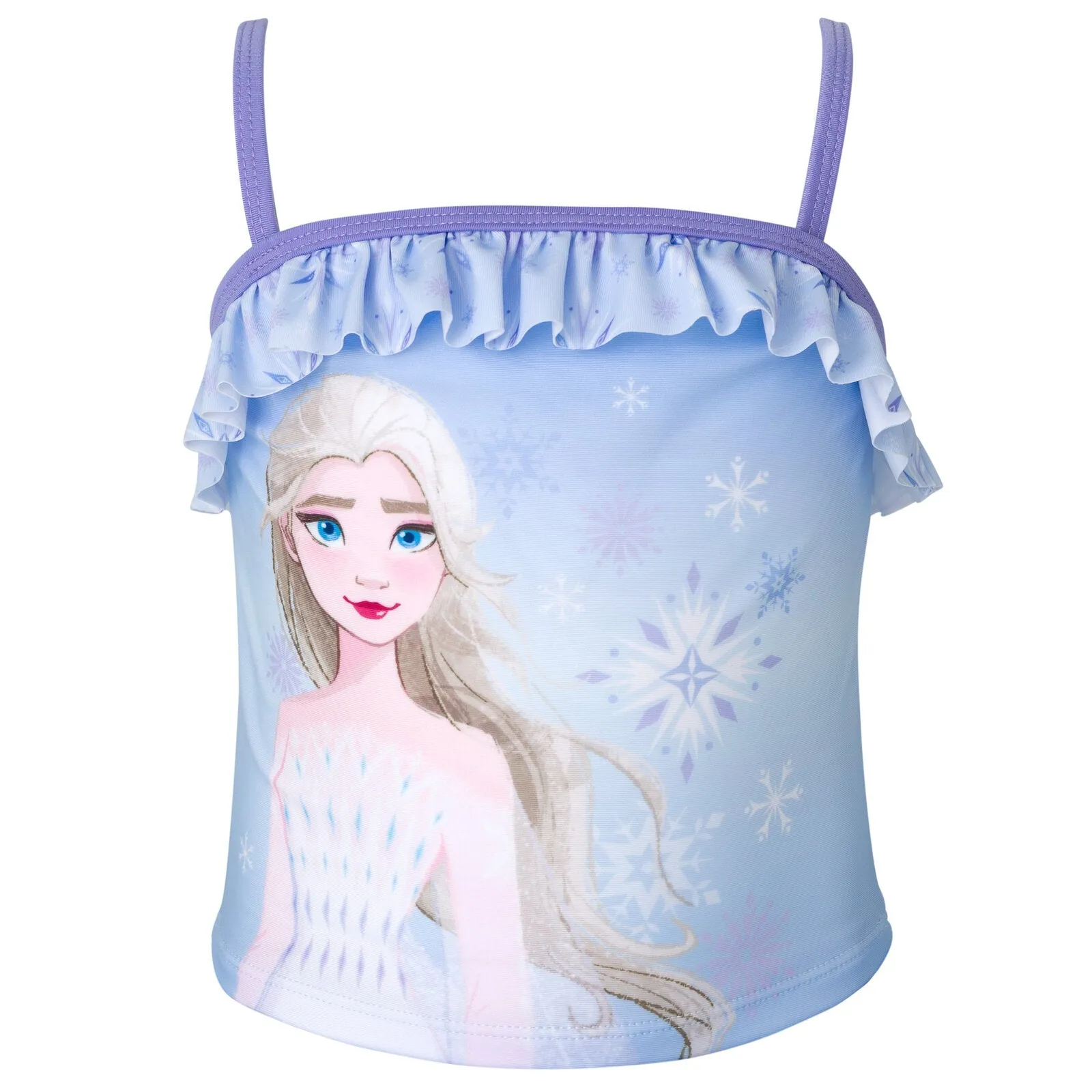 Disney Frozen Queen Elsa UPF 50  Tankini Top Bikini Bottom Swim Set