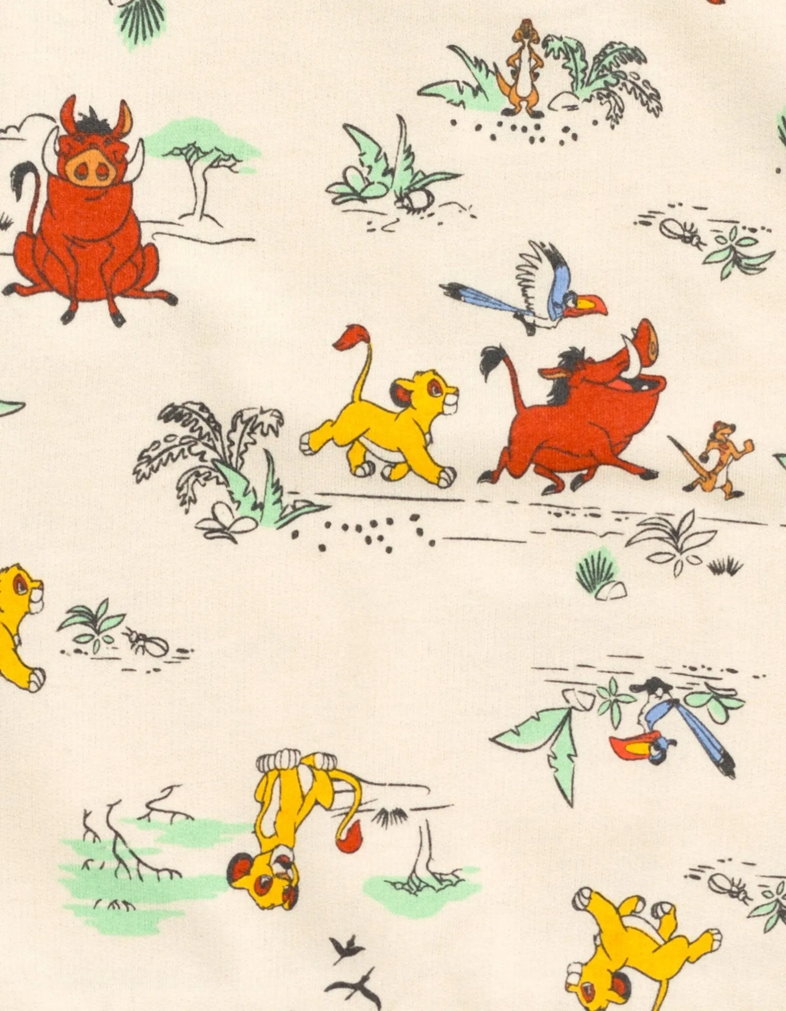 Disney Lion King French Terry Sweatshirt and Bike Shorts
