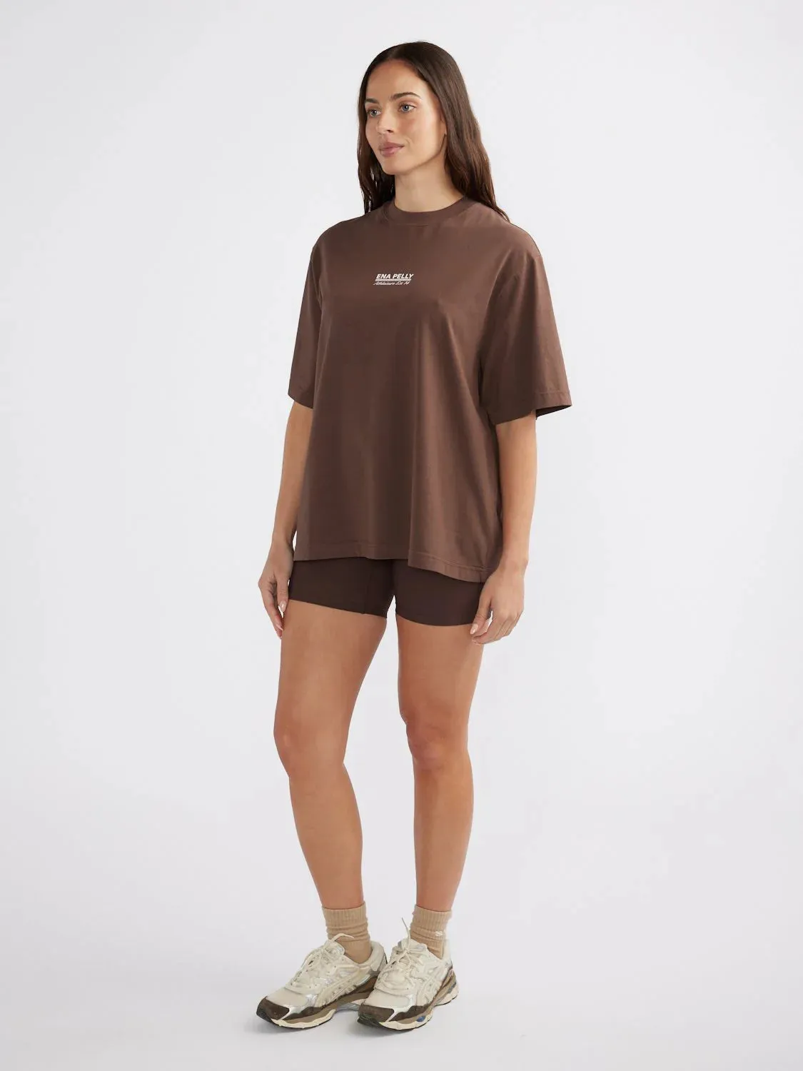 Ena Pelly - Essential Logo Tee (Mocha)