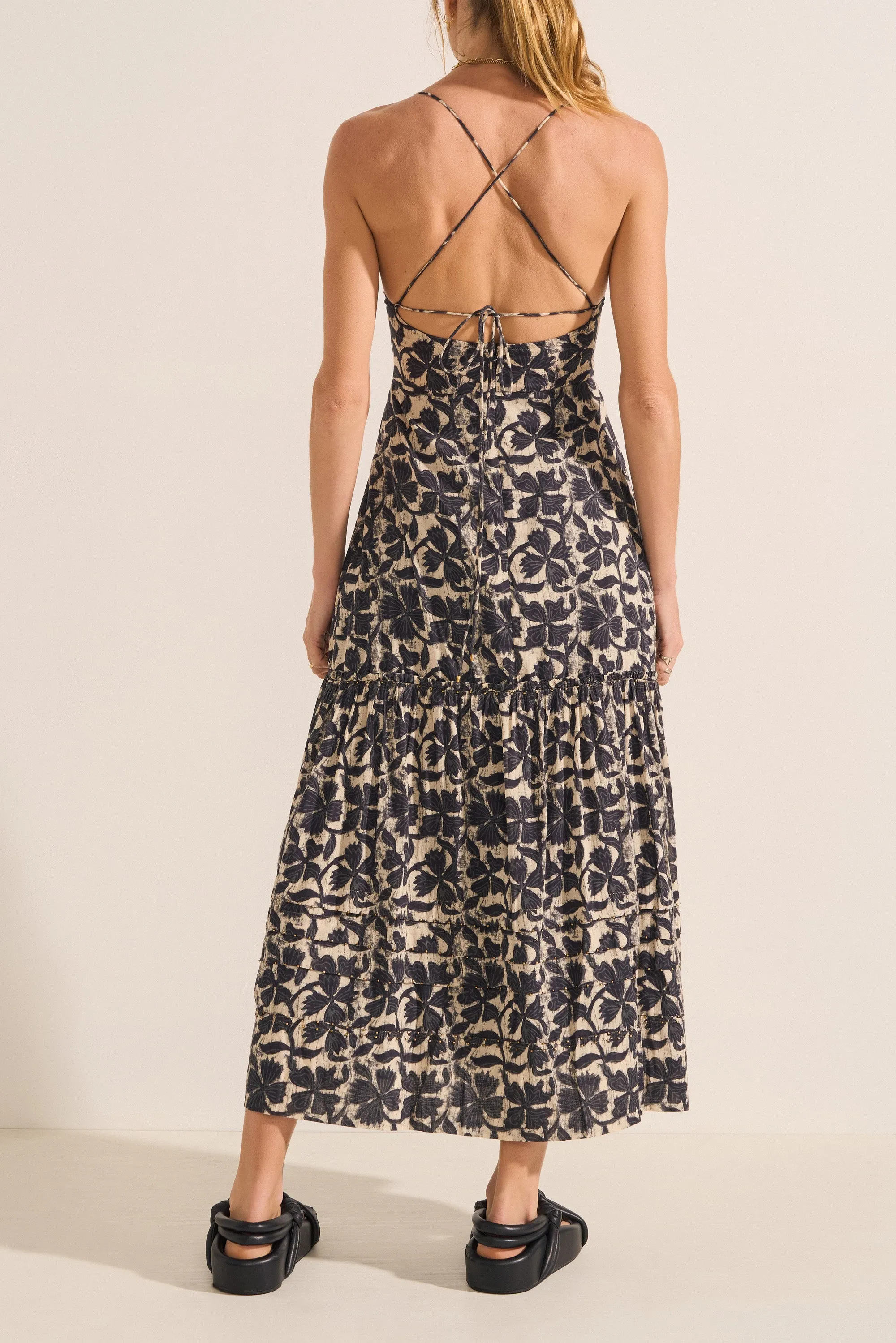 Eucleia Clover Print Dress