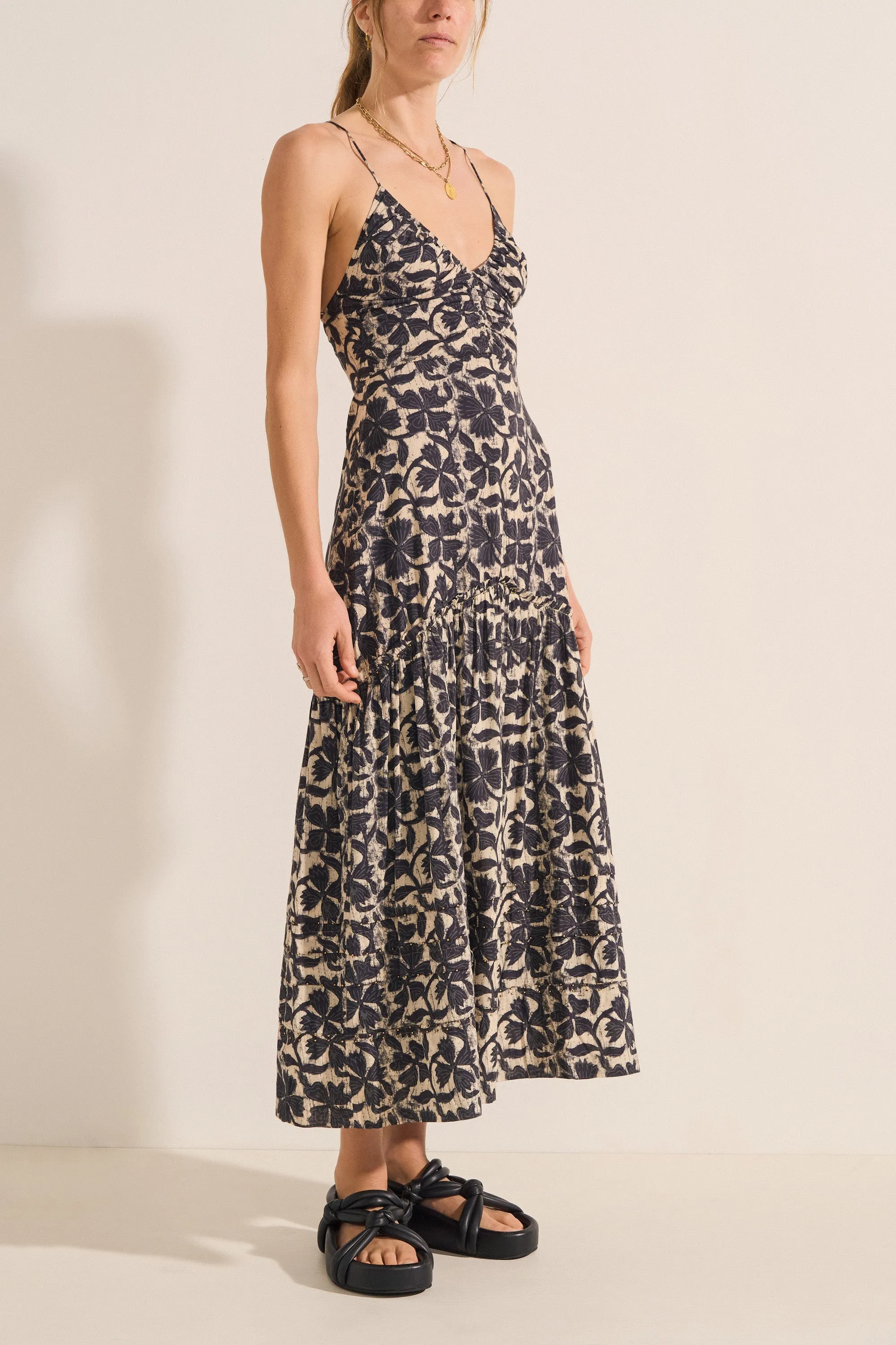 Eucleia Clover Print Dress