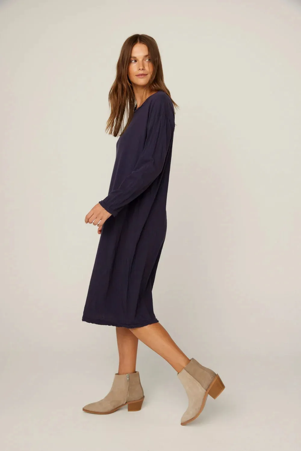 Hap long sleeve T dress