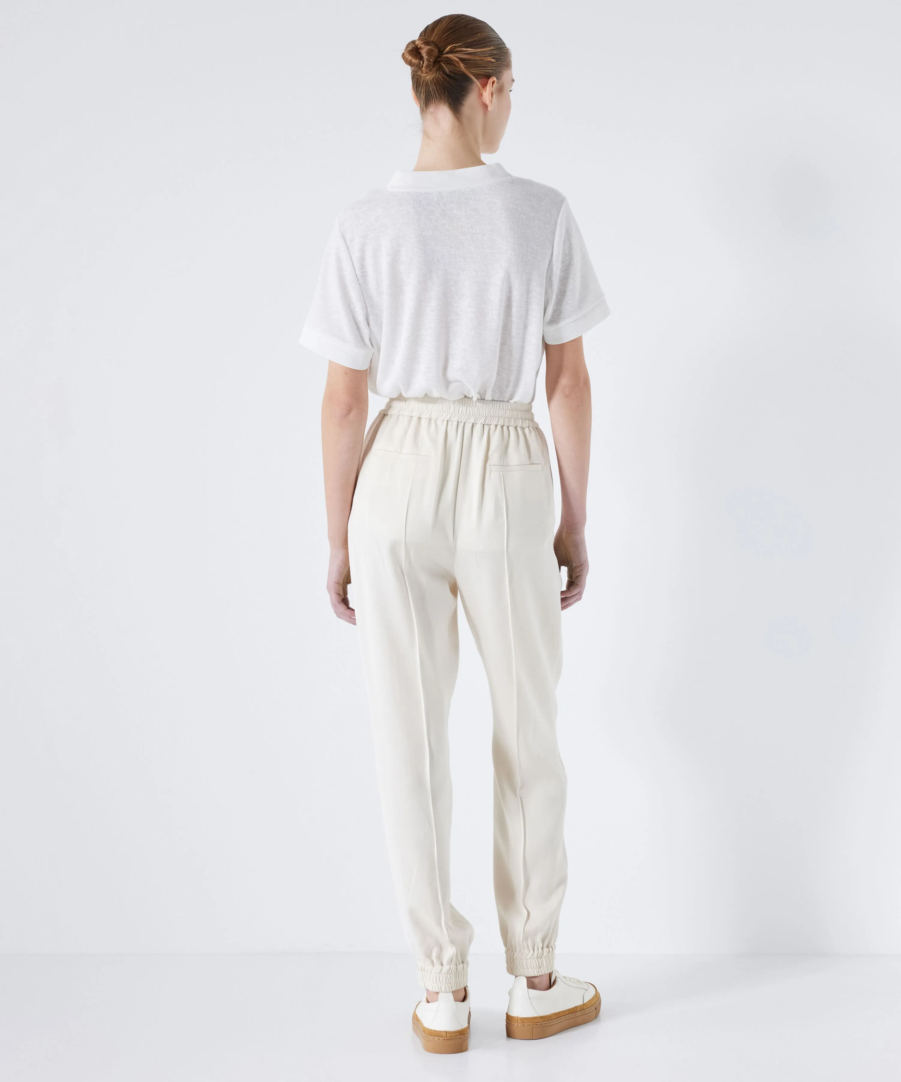 Ipekyol Linen Blend Jogger Pants Oil