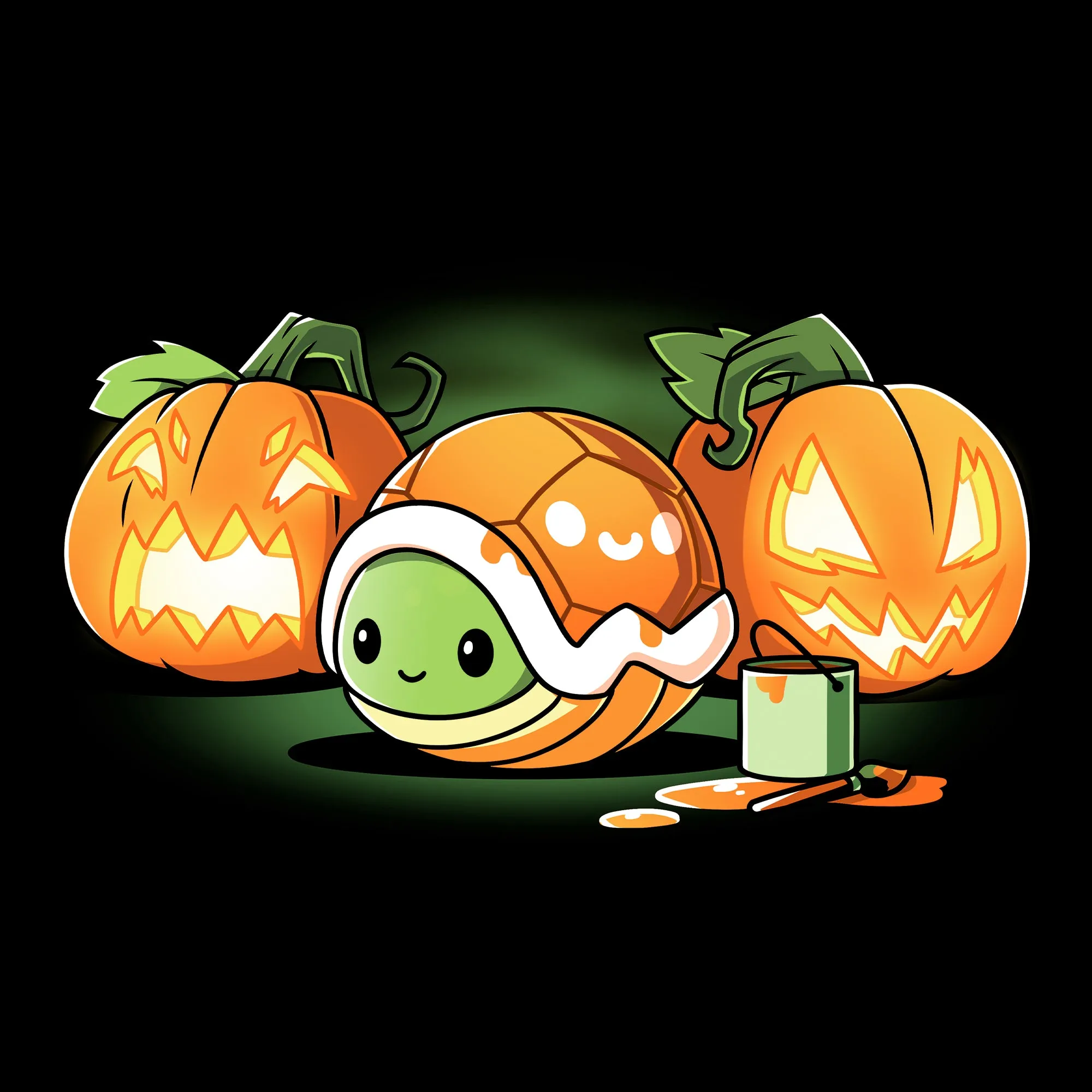 Jack-o-Lantern Turtle