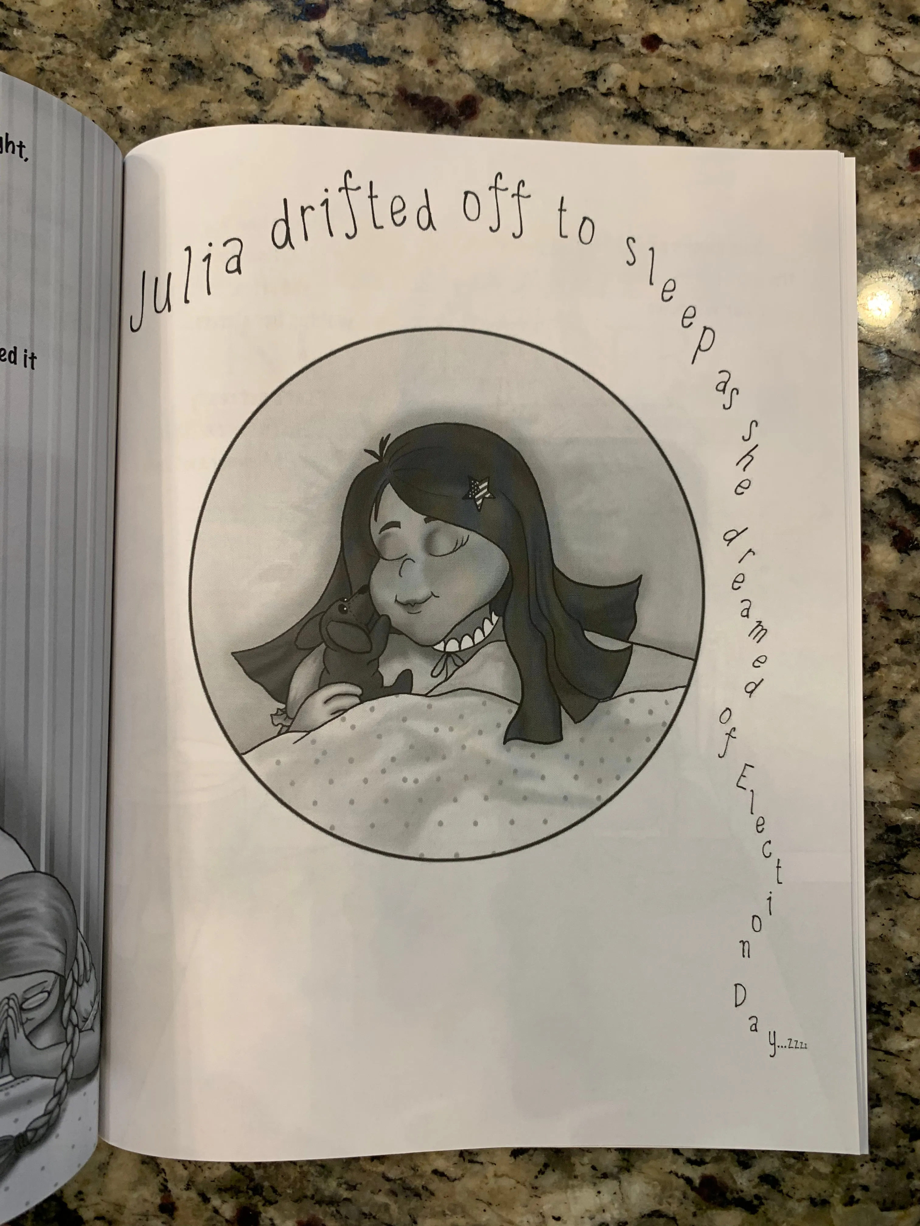 Julia Learns How to Vote Wisely - Coloring Book
