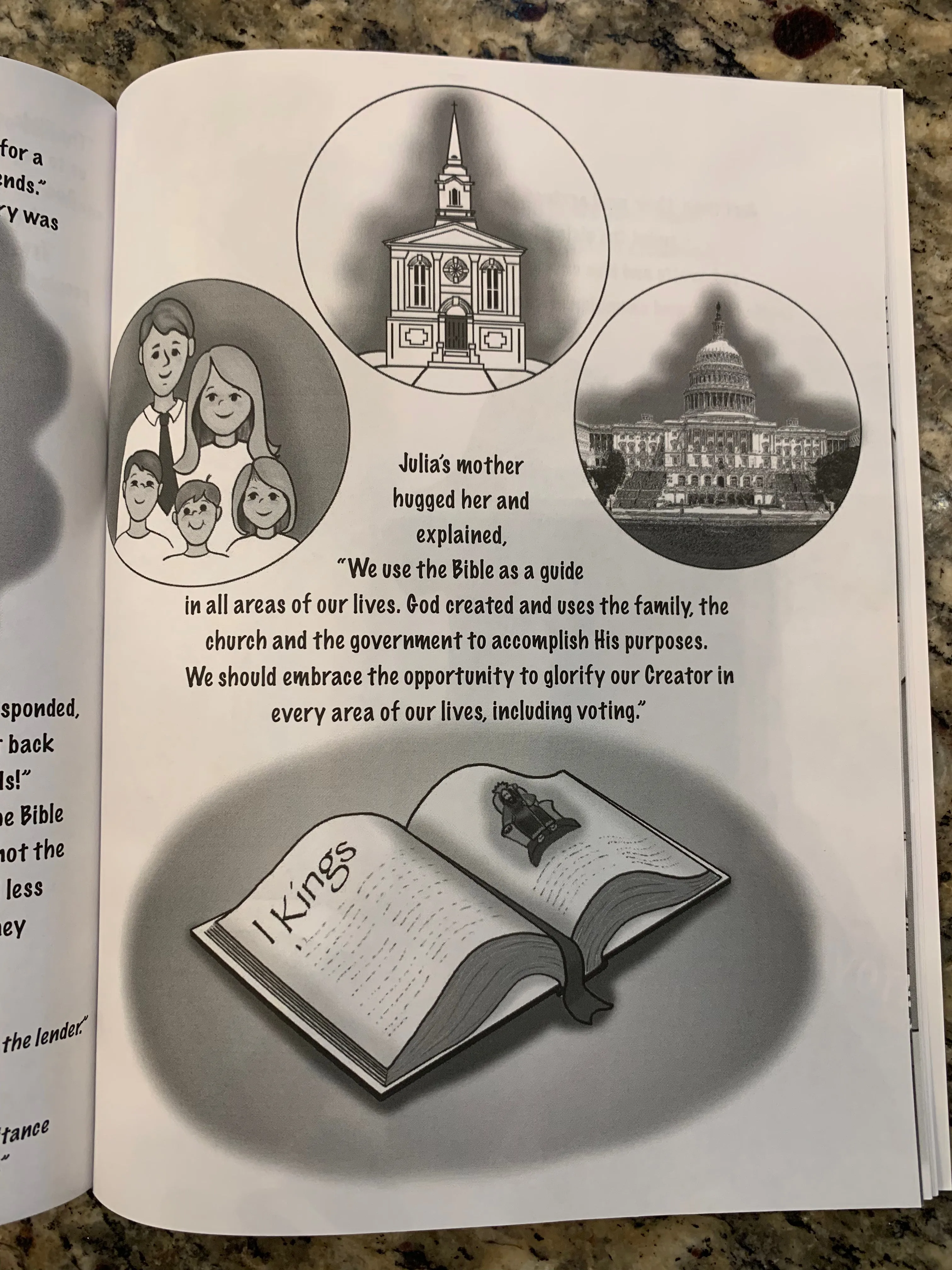 Julia Learns How to Vote Wisely - Coloring Book