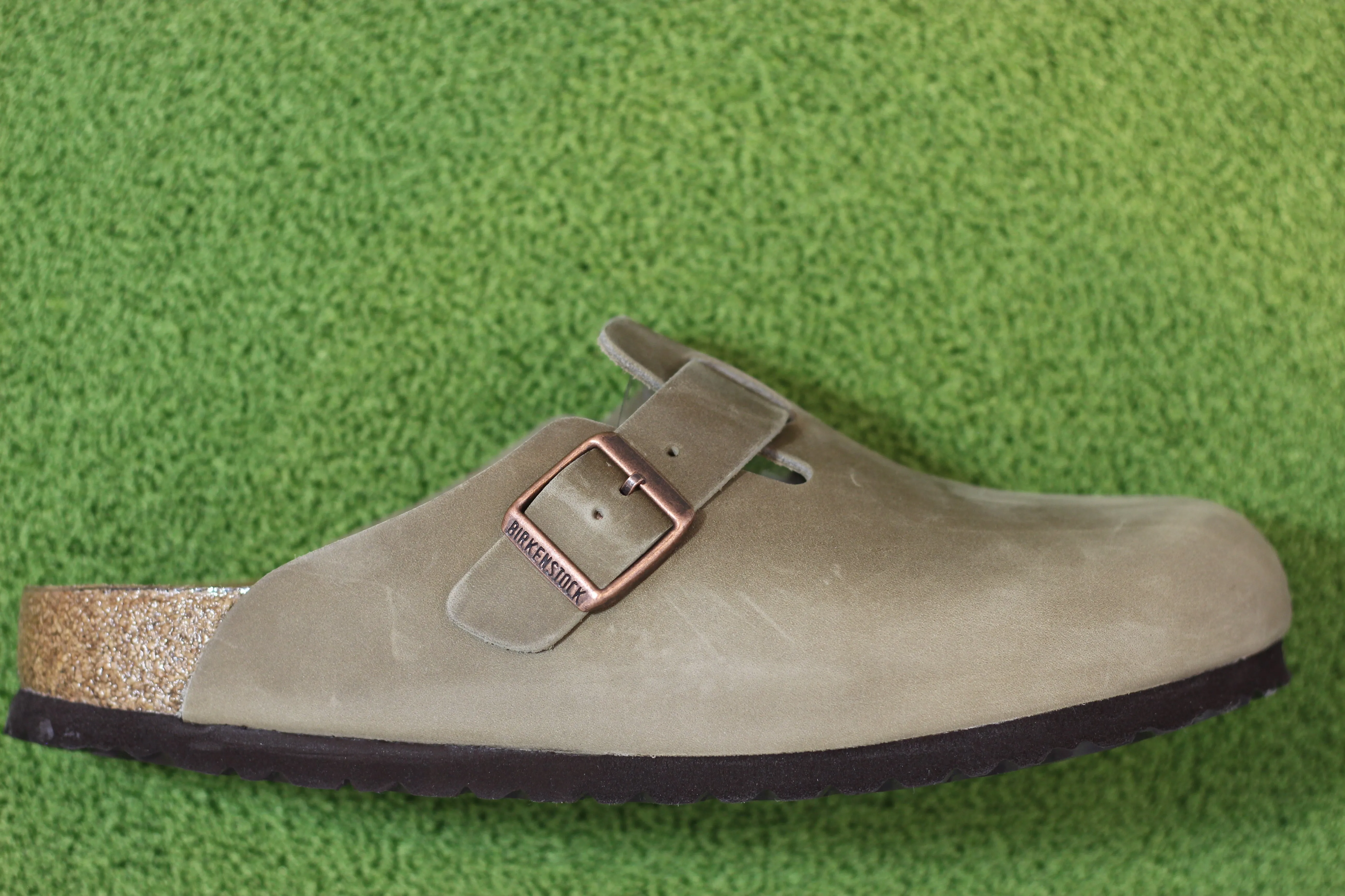 Men's Boston Clog - Tobacco Oiled Leather