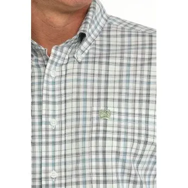 Men's Cinch Plaid Button-Down Western Shirt MTW1105860