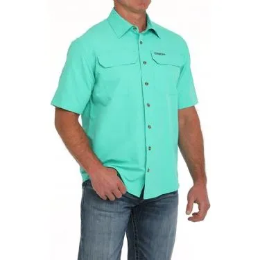 Men's Cinch Ripstop Button-Down Western Shirt MTW1723001