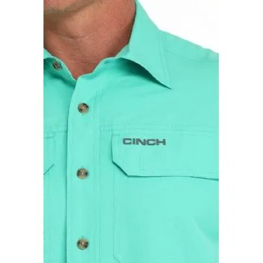 Men's Cinch Ripstop Button-Down Western Shirt MTW1723001