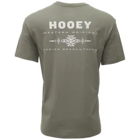 Men's Hooey Olive Peyote T-Shirt HT1751OL